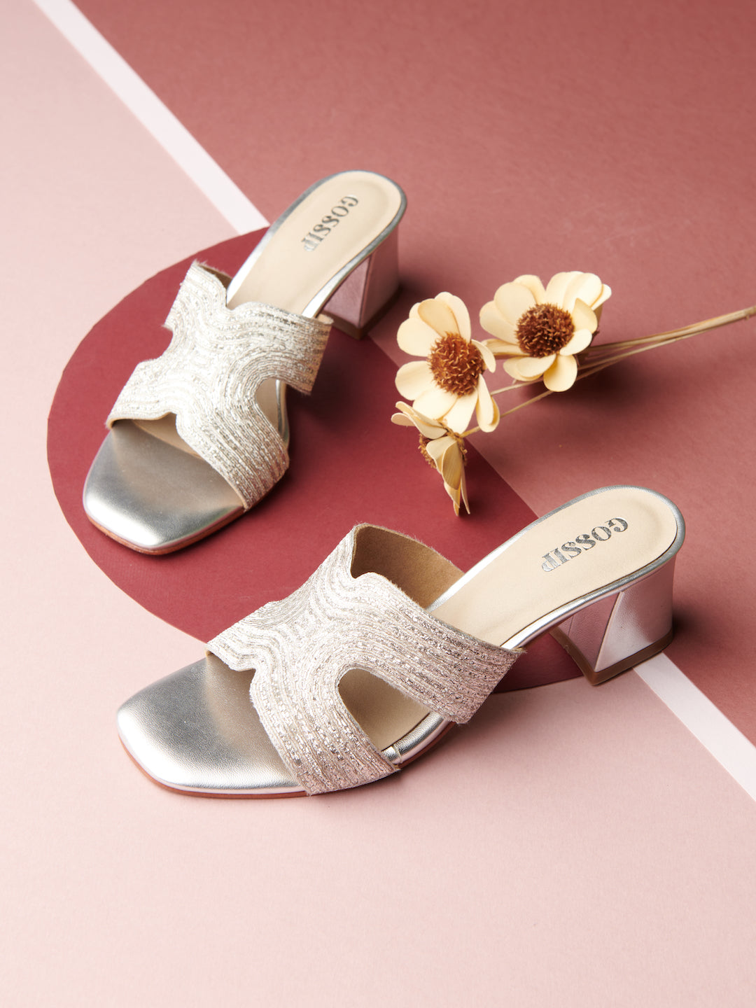 'PITTA' HAND EMBROIDERED HEELS