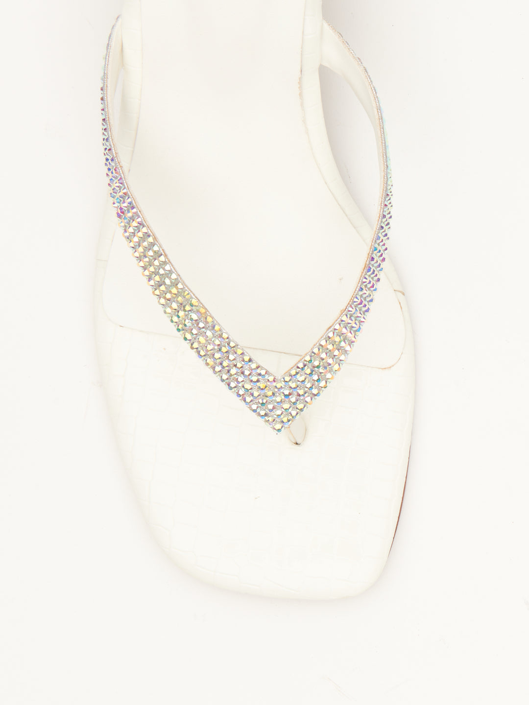 SIGNATURE THONG WEDGES