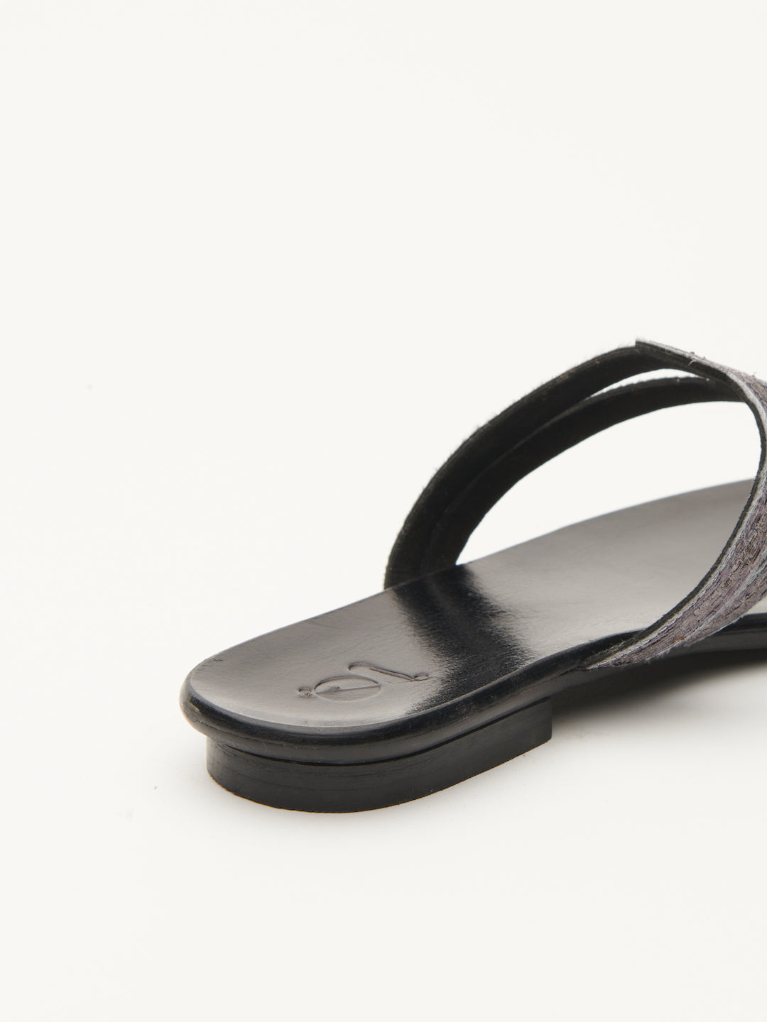 'PITTA' MOTIF EMBROIDERED FLATS