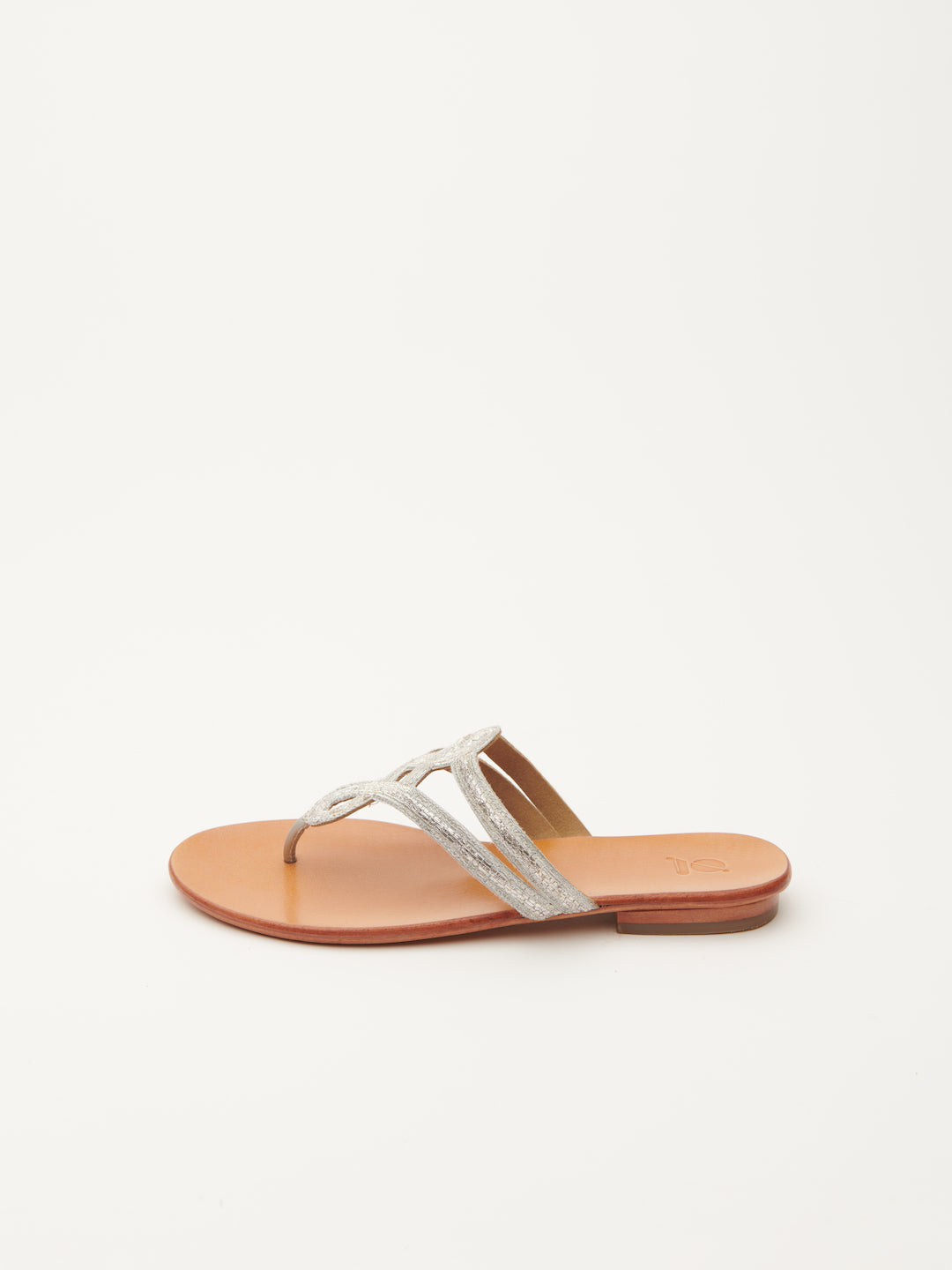 PITTA' MOTIF EMBROIDERED FLATS