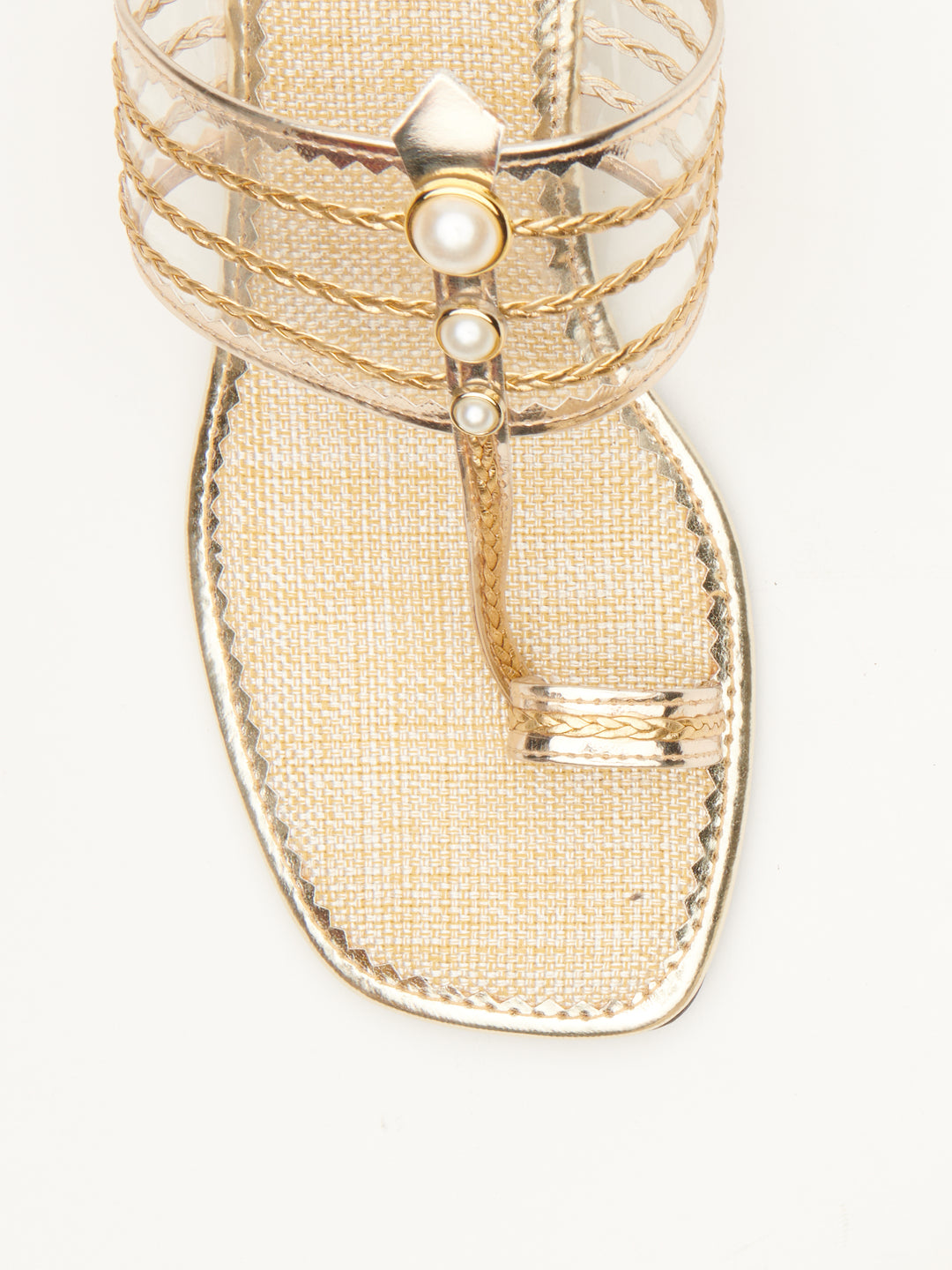 'PEARL'SUIT OF HAPPINESS WEDGES