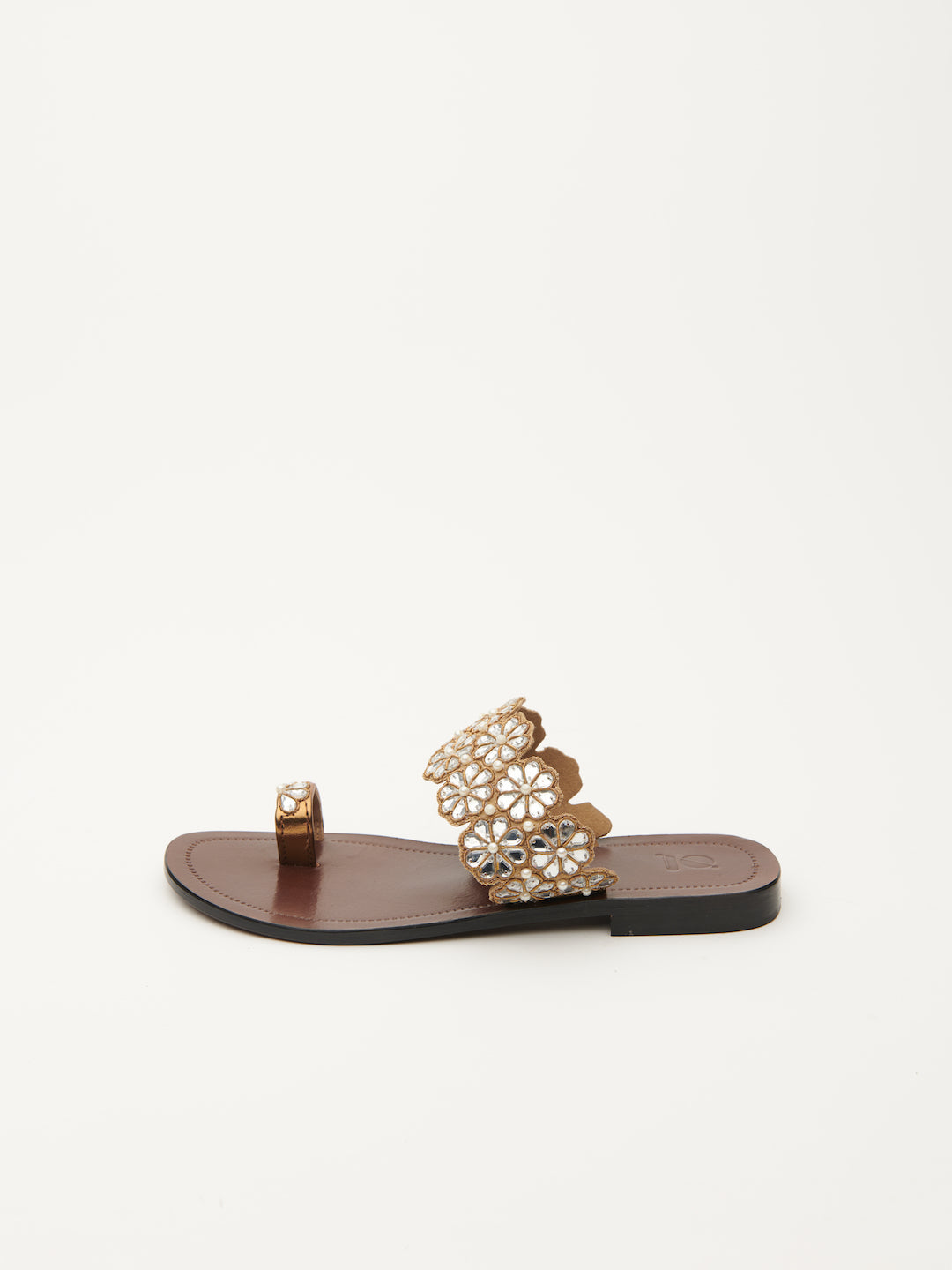 SHISHA' HAND EMBROIDERED FLATS