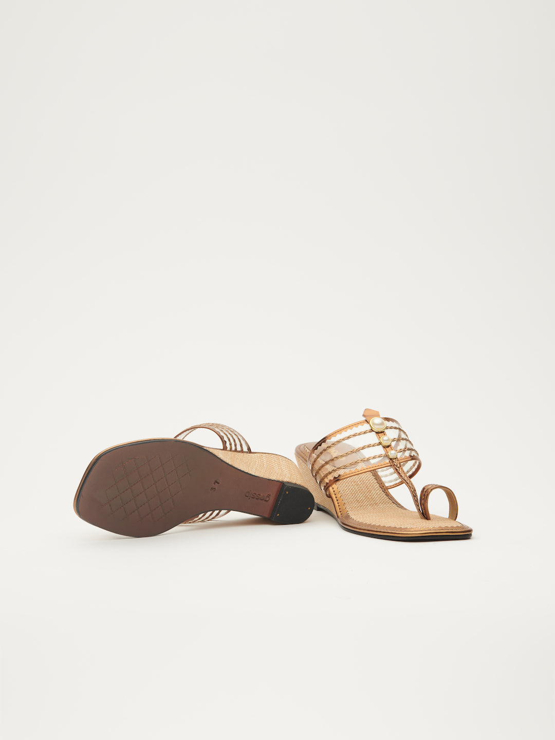 Pearlsuit of Happiness Wedges