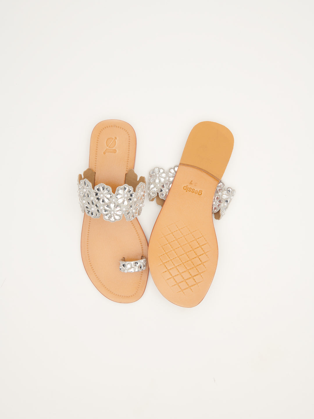 'SHISHA' HAND EMBROIDERED FLATS