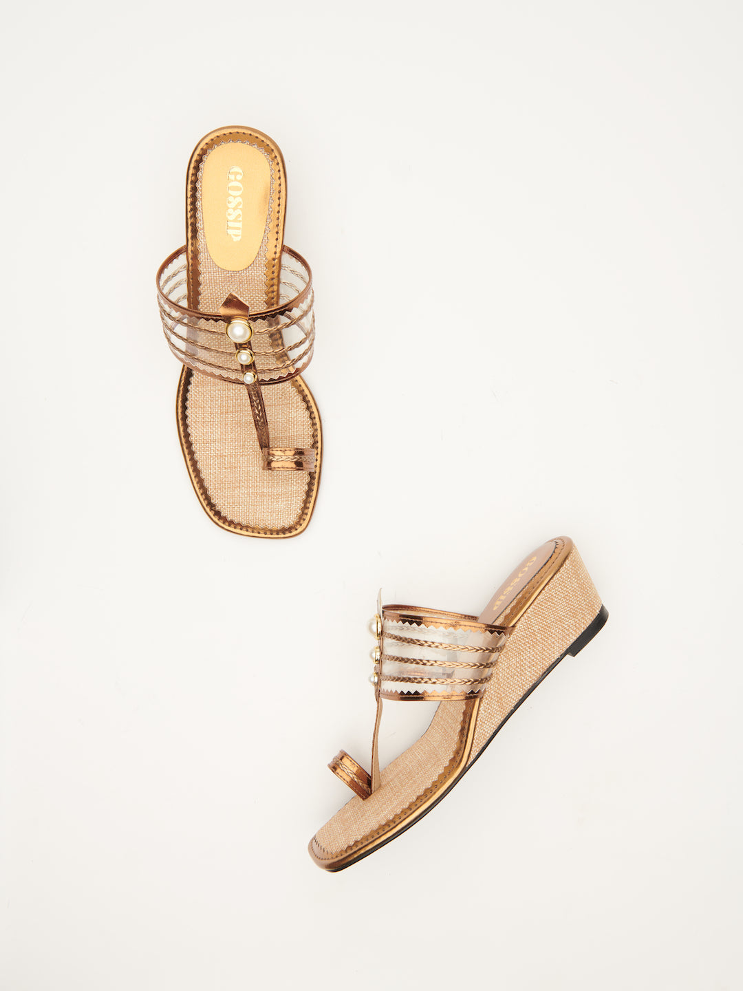 Pearlsuit of Happiness Wedges