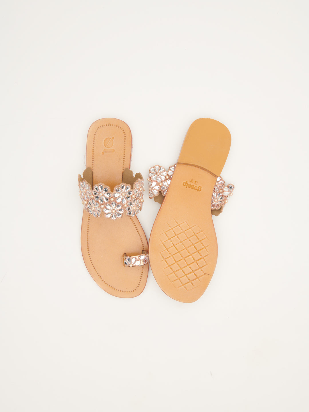 SHISHA' HAND EMBROIDERED FLATS