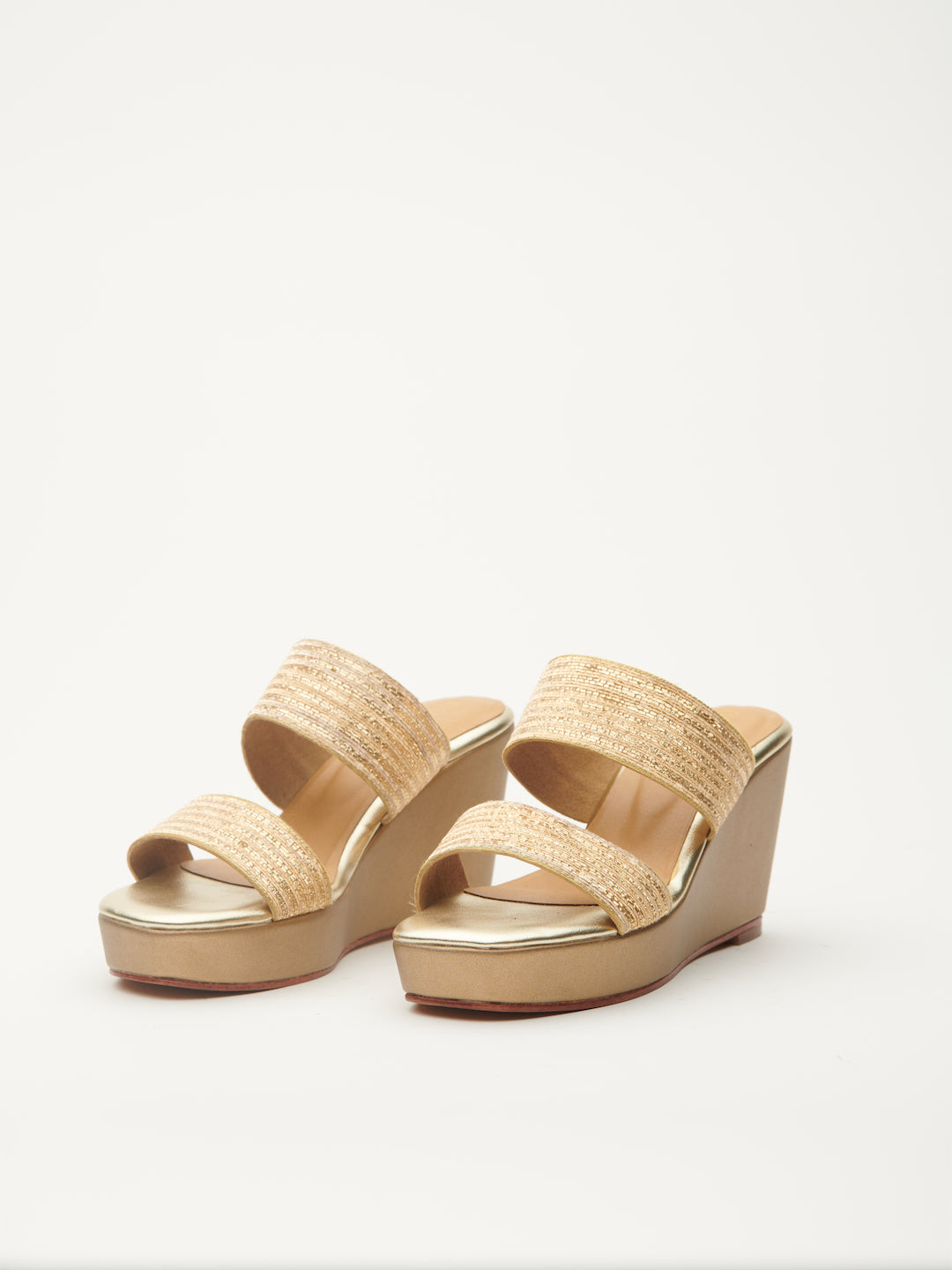 DOUBLE STRAP 'PITTA' PLATFORMS