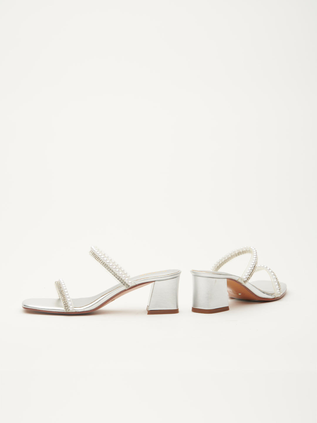 EMBLAZED HAND EMBRIODERED HEELS