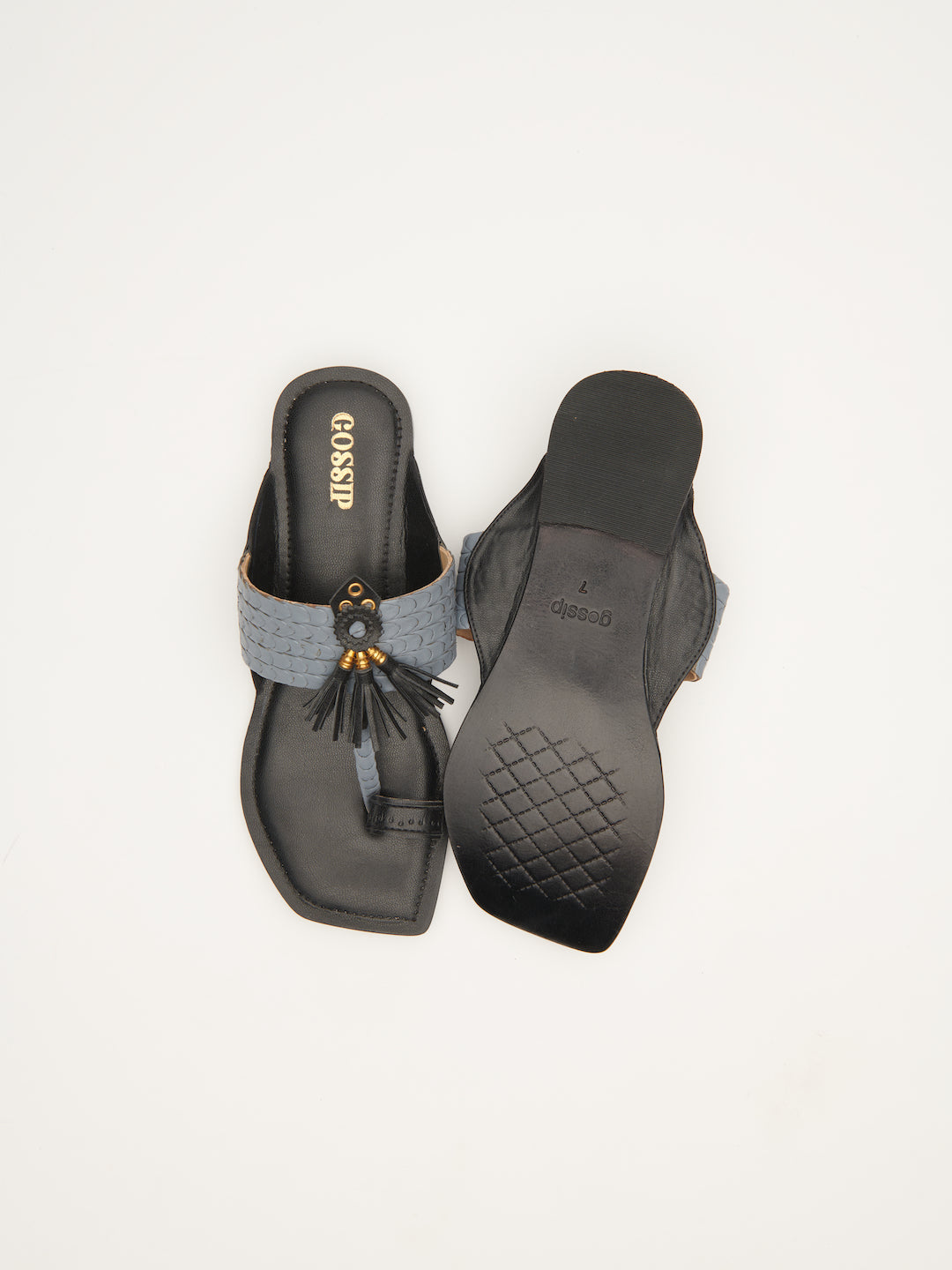 INTERLACED TASSEL KOLHAPURI