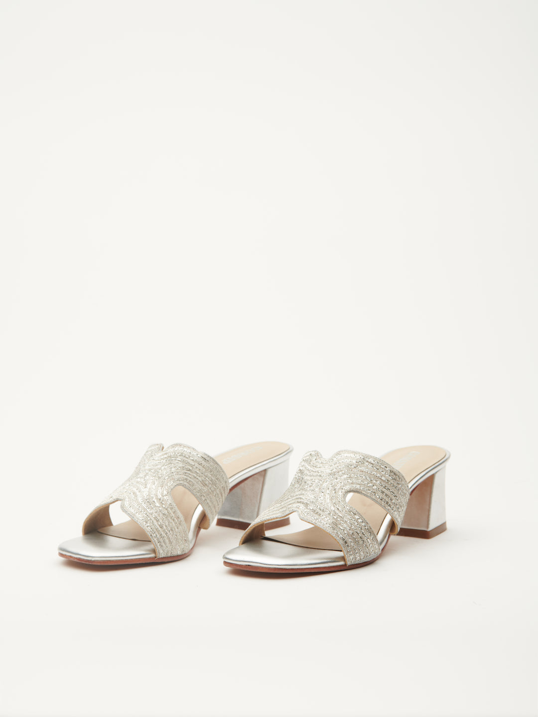 PITTA' HAND EMBROIDERED HEELS