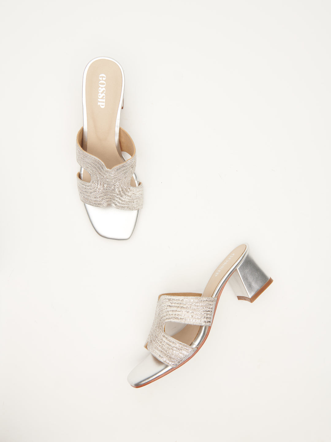 'PITTA' HAND EMBROIDERED HEELS