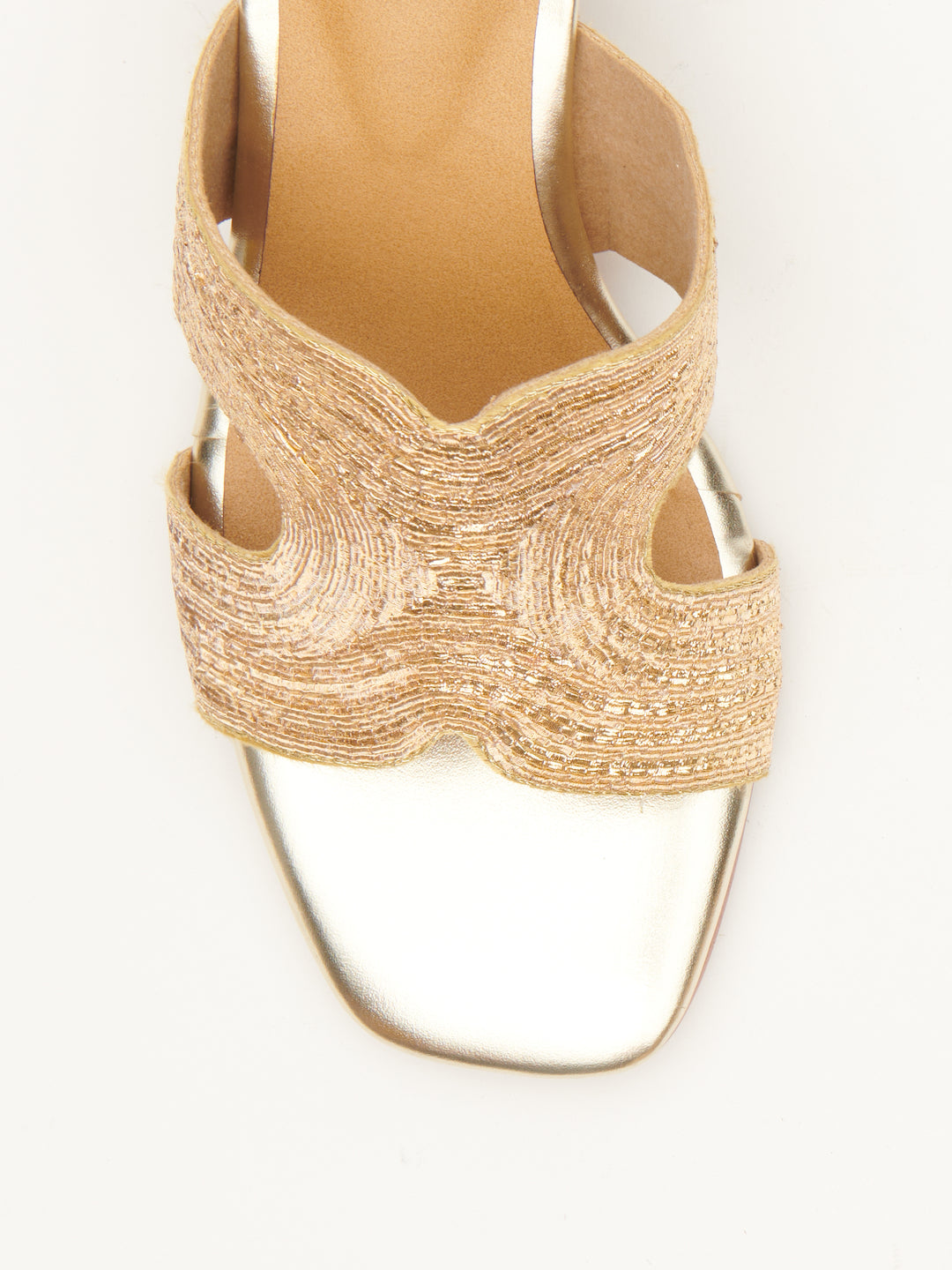'PITTA' HAND EMBROIDERED HEELS