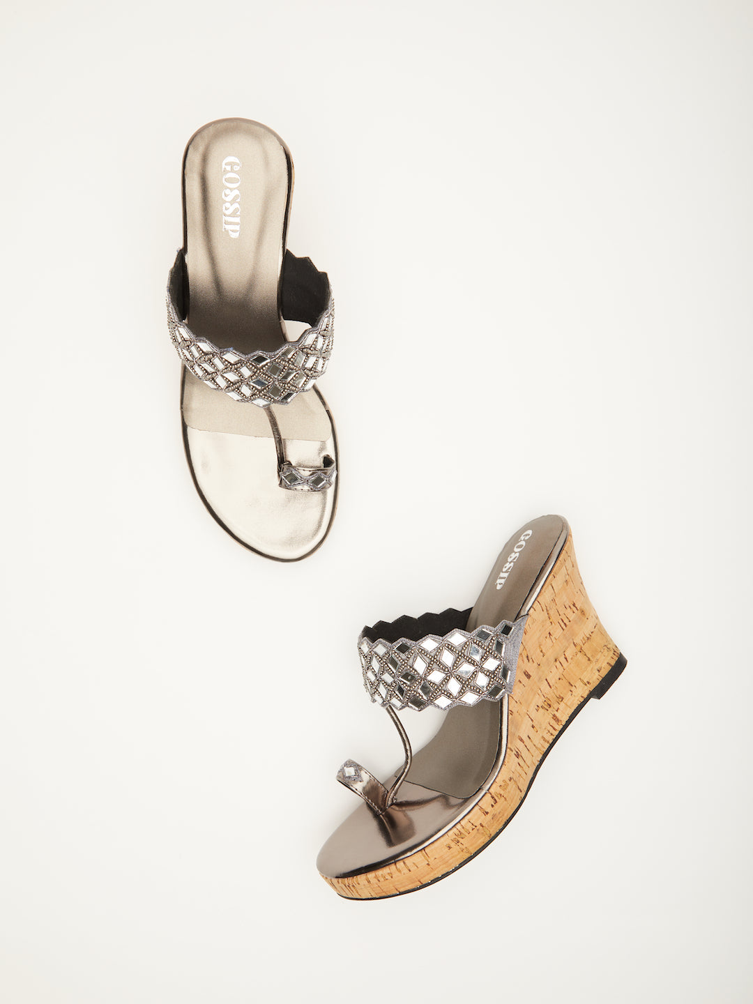 MIRROR WORK FESTIVE PLATFORMS