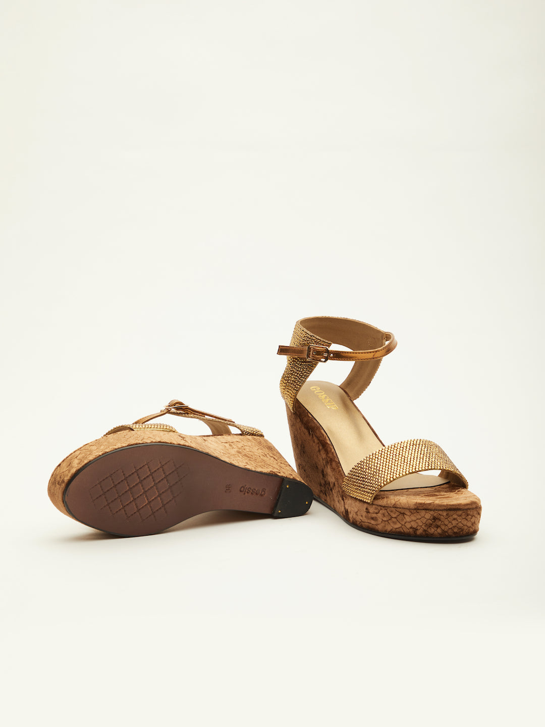 BOMBAY VELVET PLATFORMS