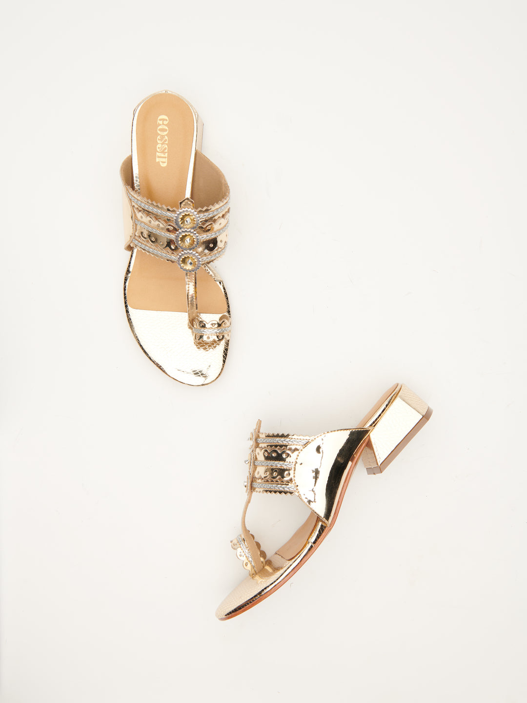 LEVELS METALLIC KOLHAPURI