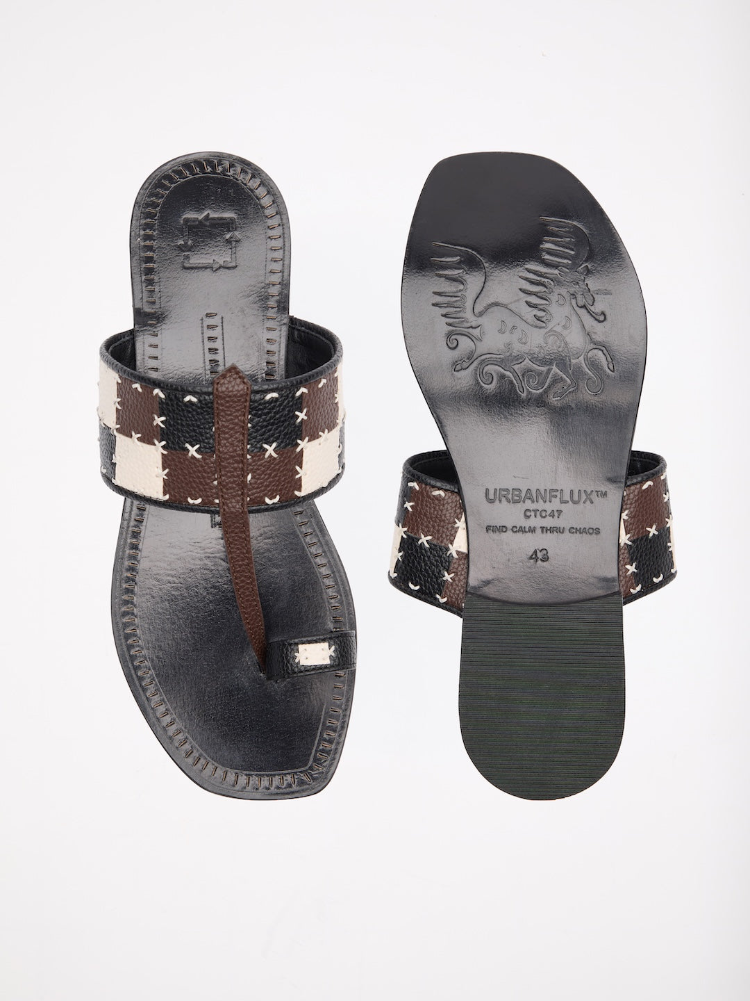 CTC47-02 / PATCHWORK BLACK