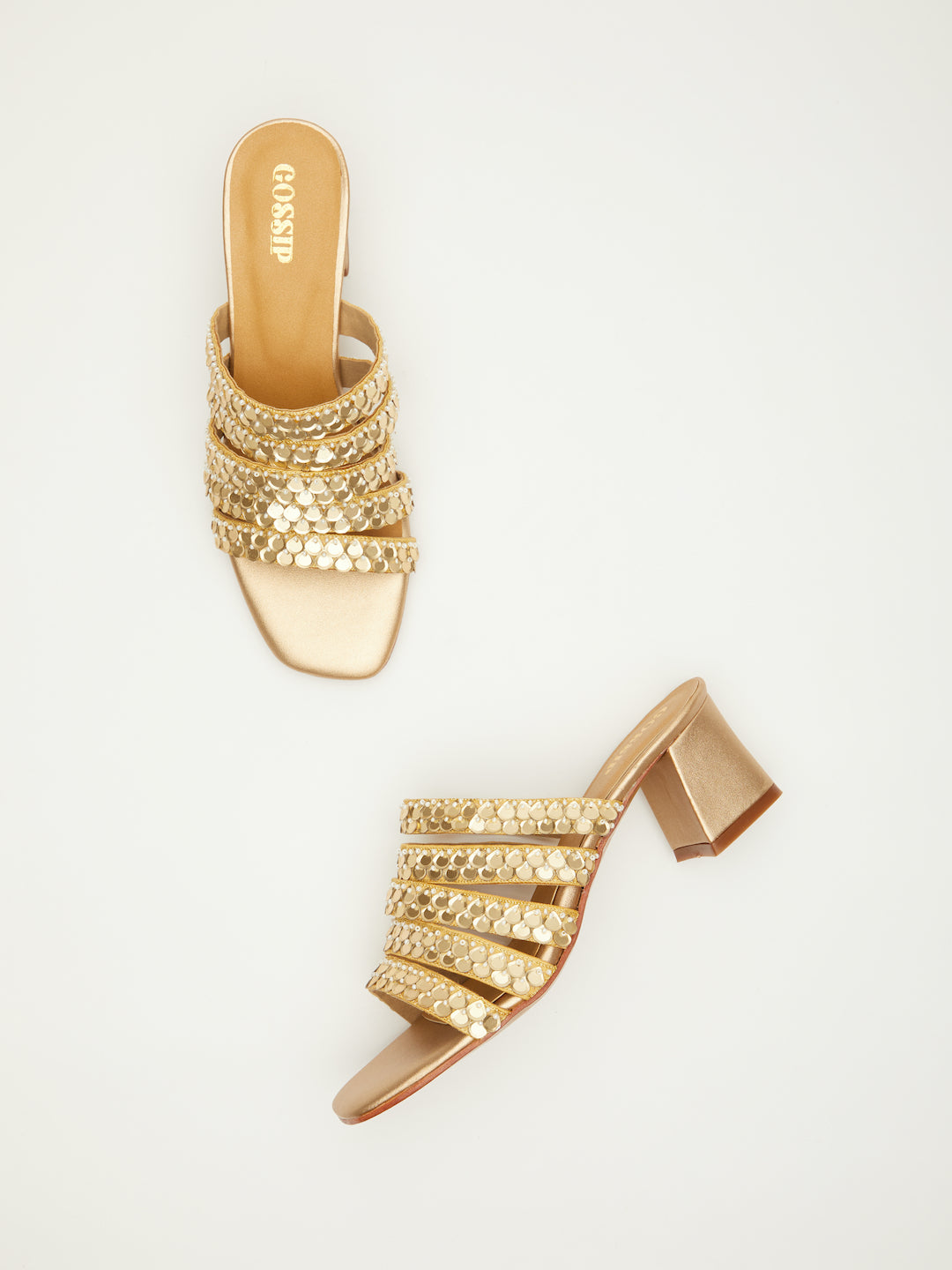 MERMAID STRAPPY HEELS