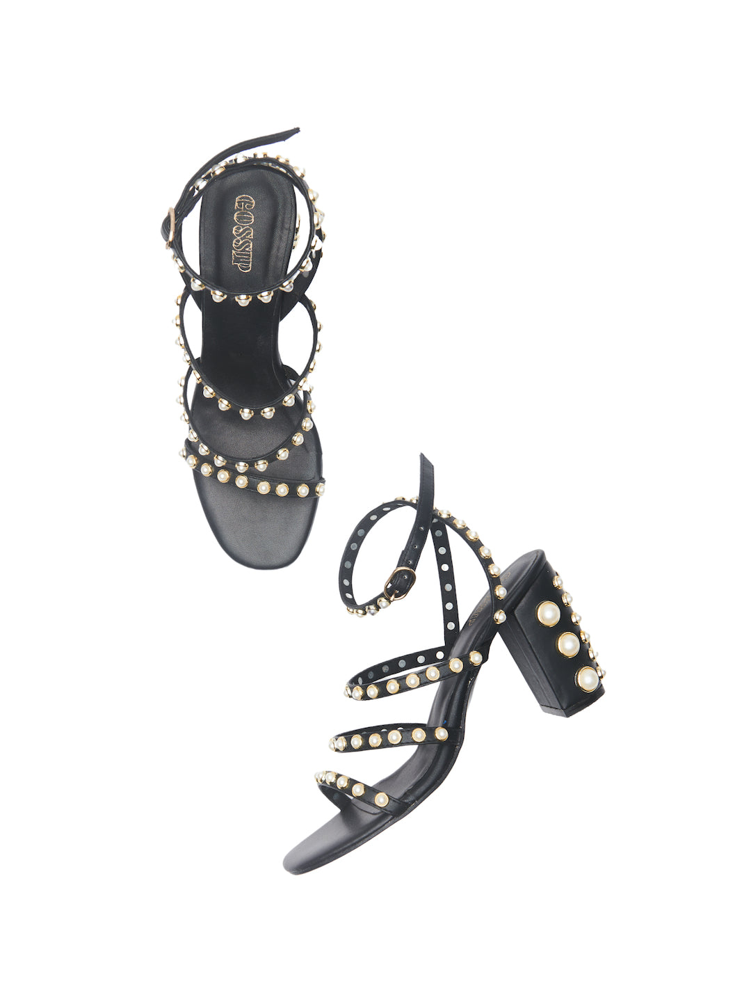 GRAIN PEARL GLADIATOR HEELS