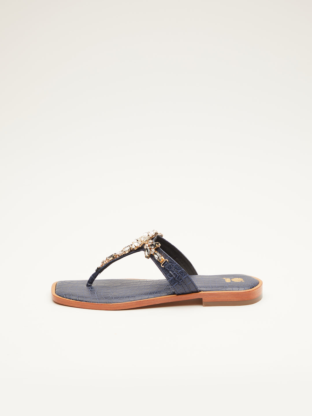 NAVRATAN SAPPHIRE THONGS