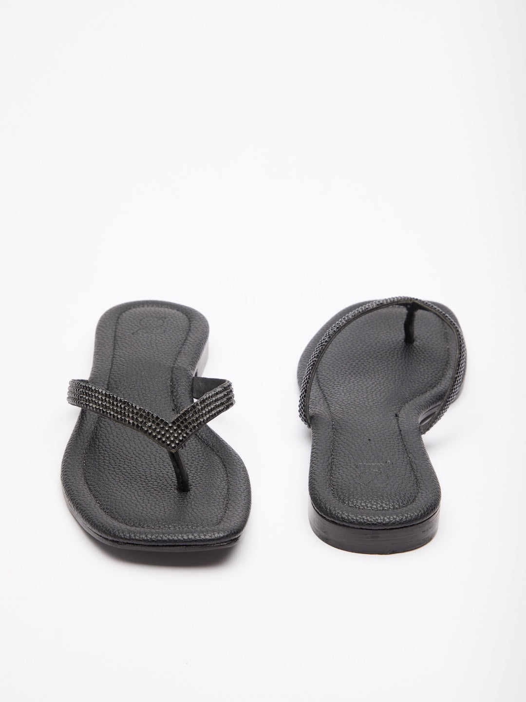 Signature Diamante Thongs