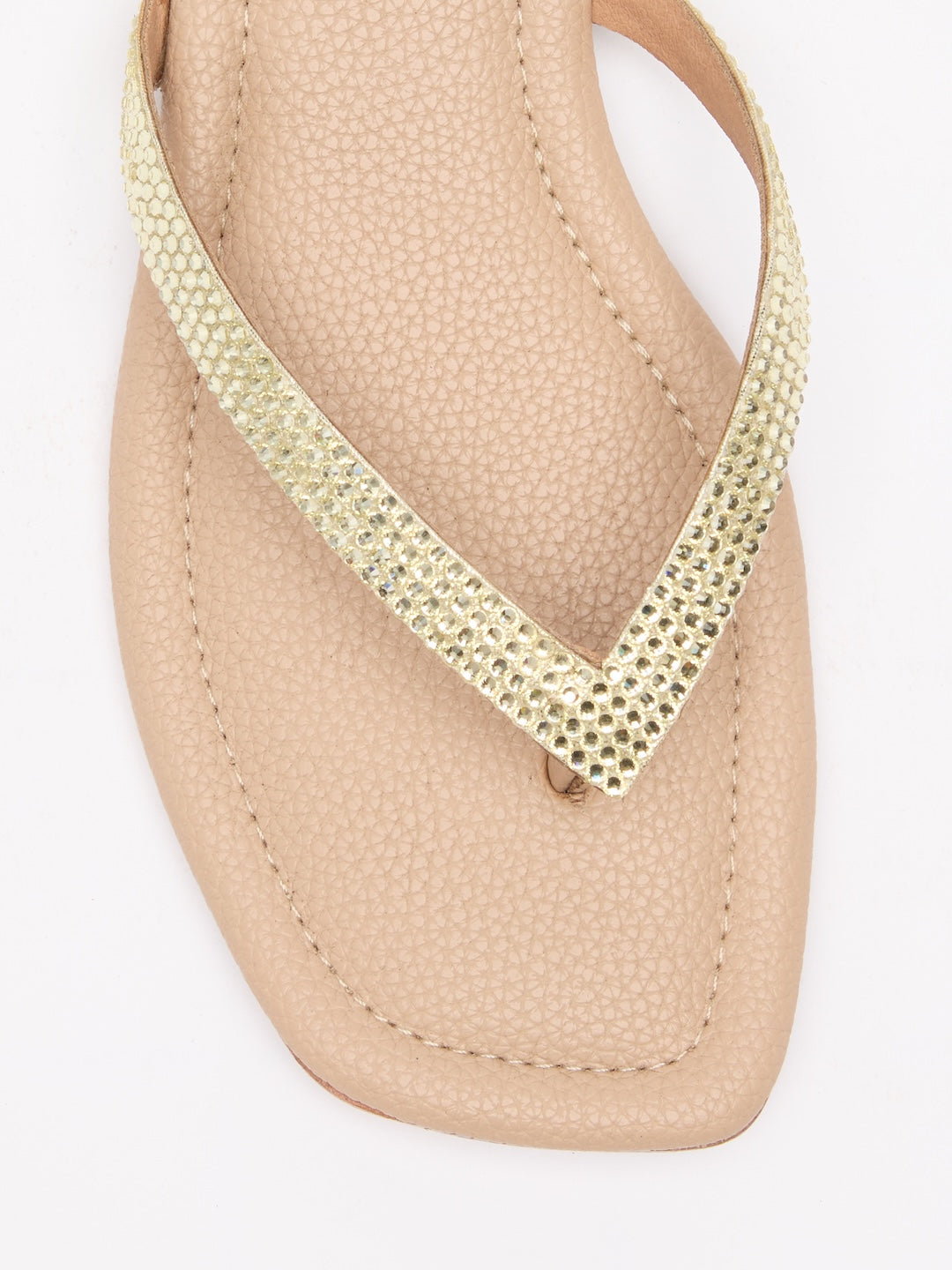 Signature Diamante Thongs