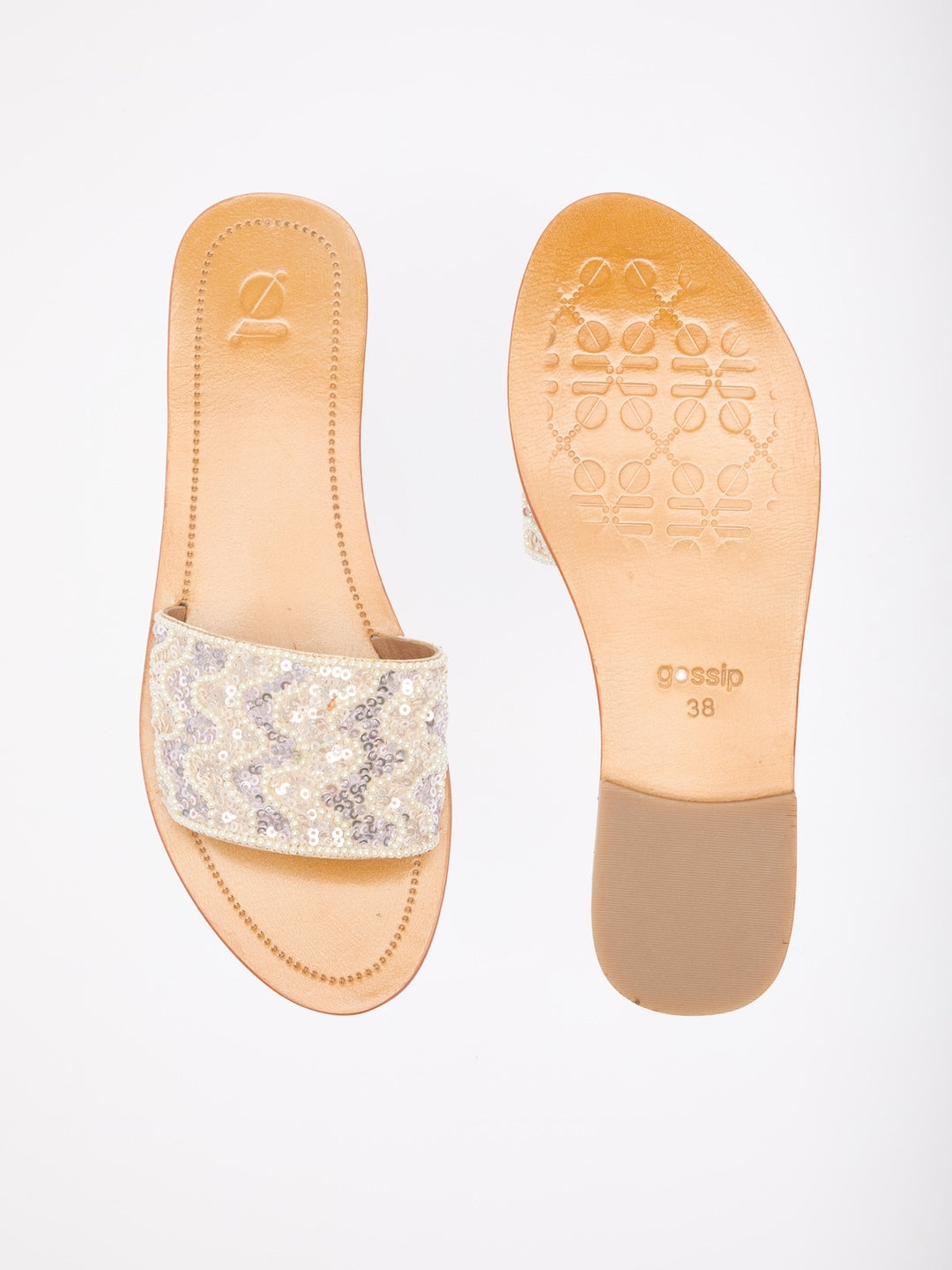 Sequin Waves Flats