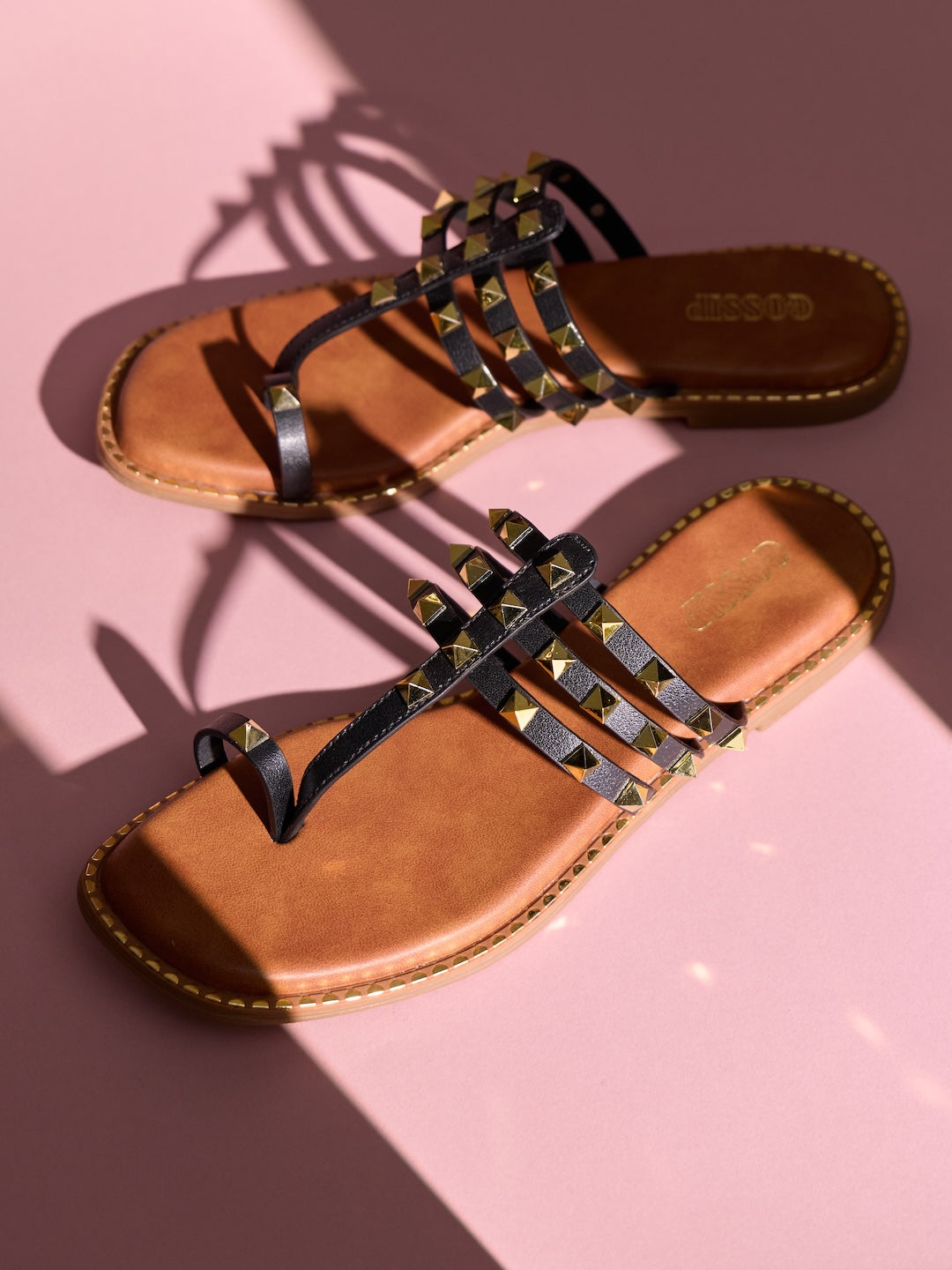 Valentina Studded Flats