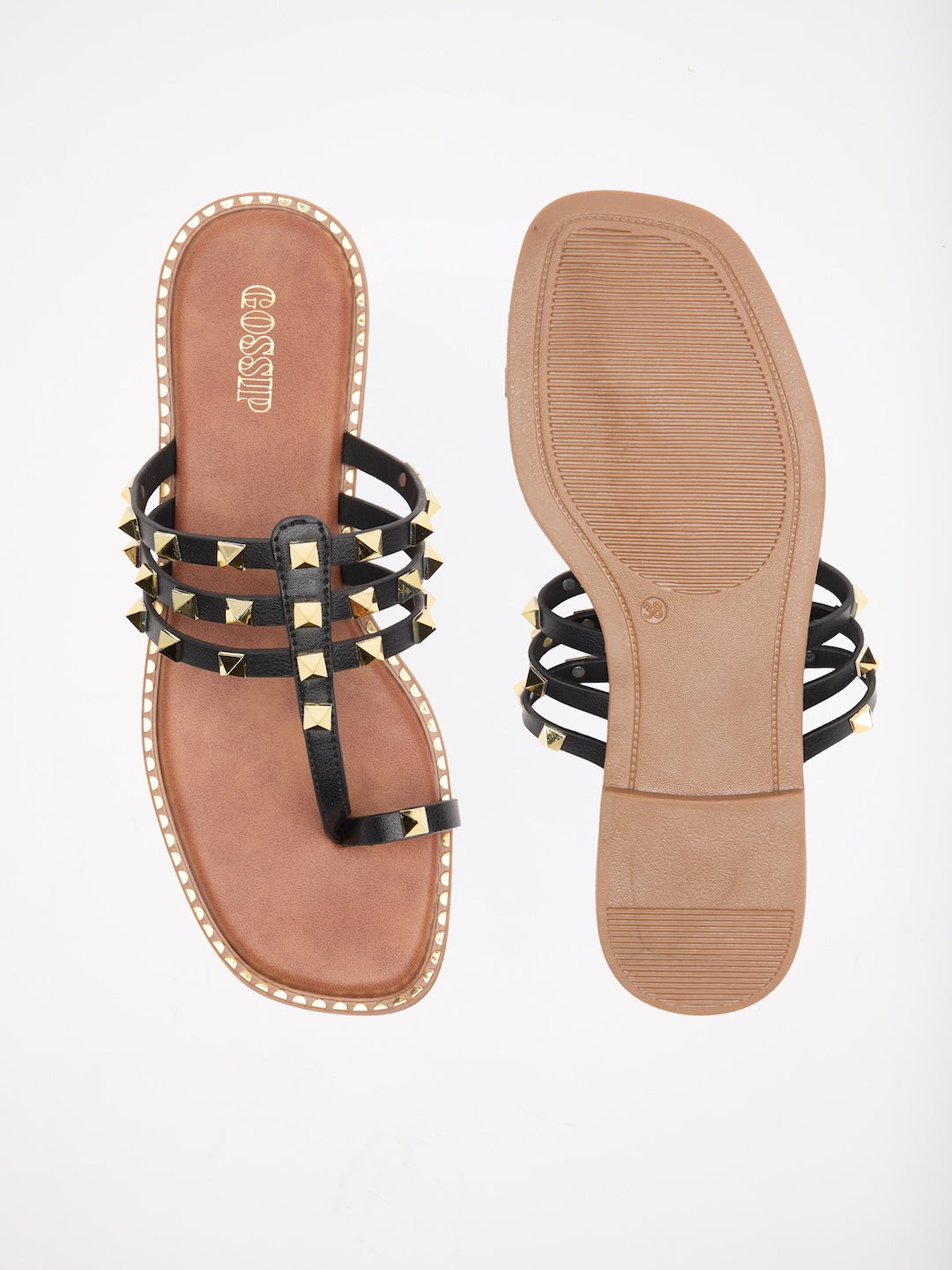 Valentina Studded Flats