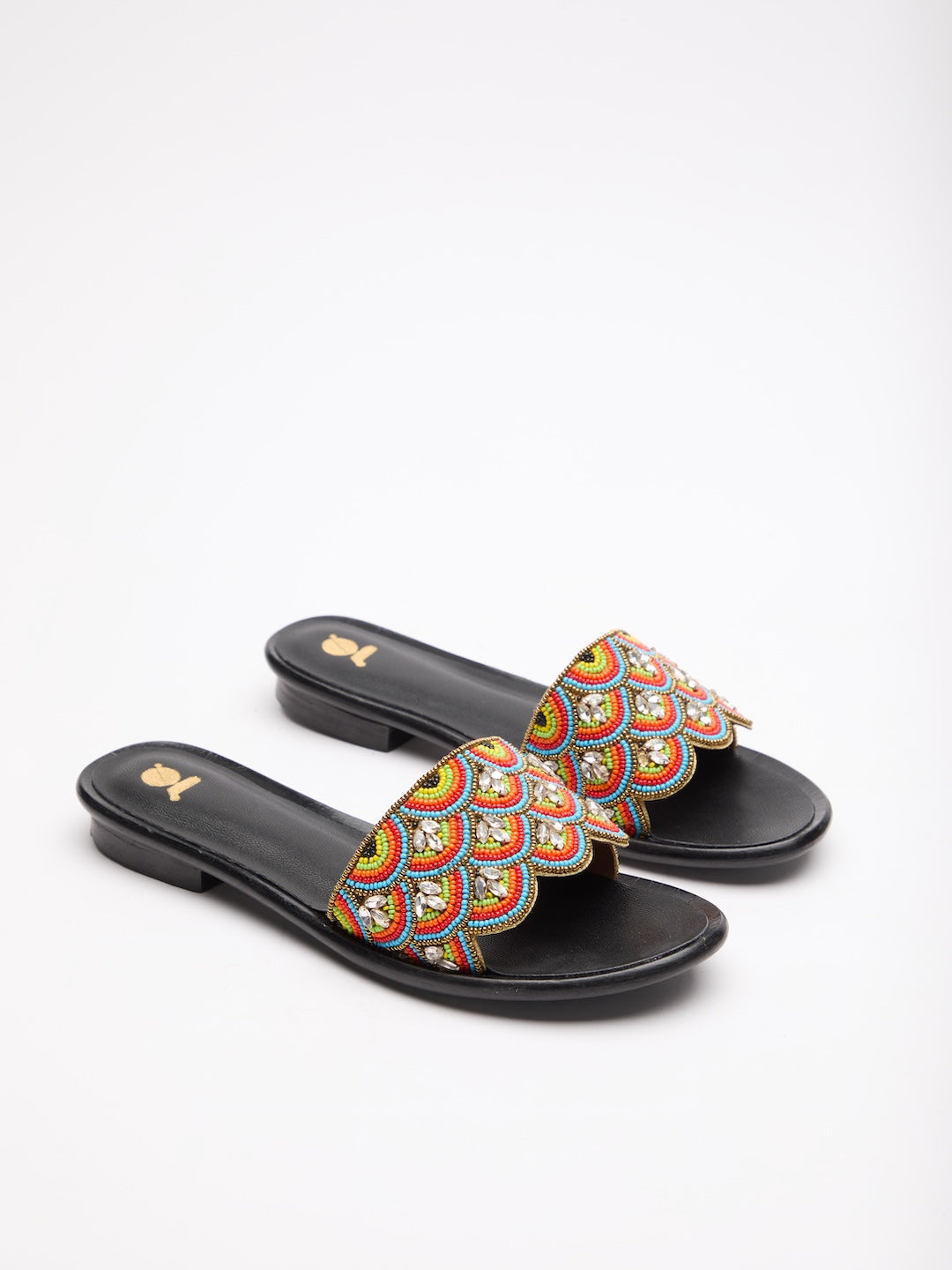 Carnival Beaded Flats