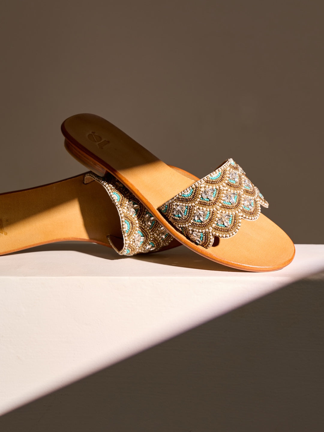 Carnival Beaded Flats