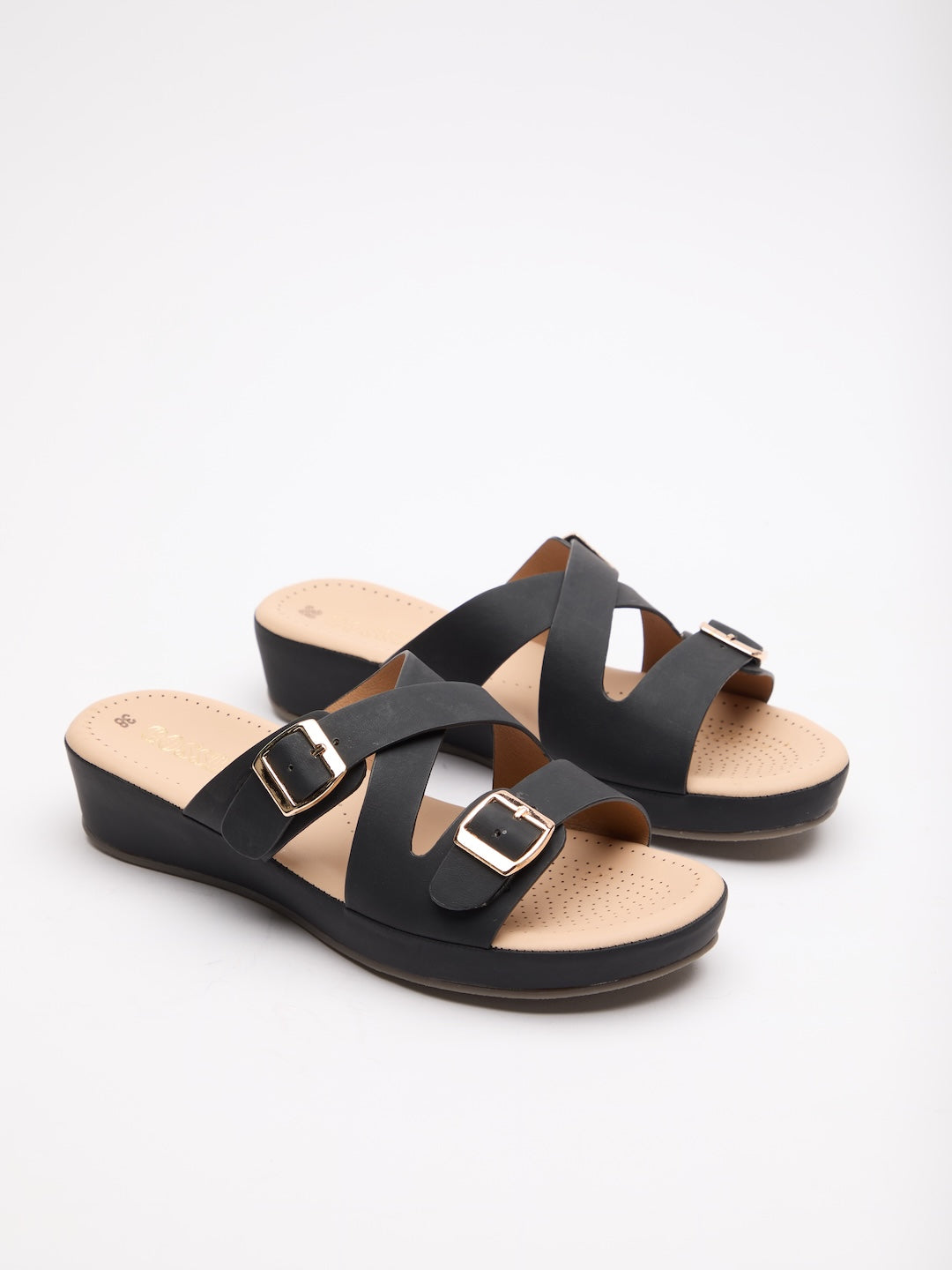 Harlow Buckle Flats