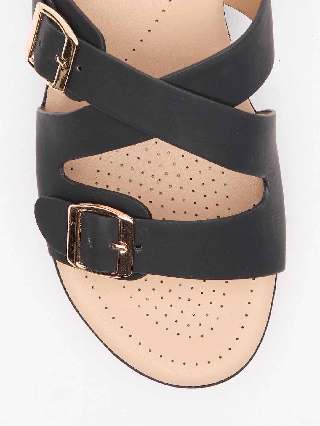 Harlow Buckle Flats
