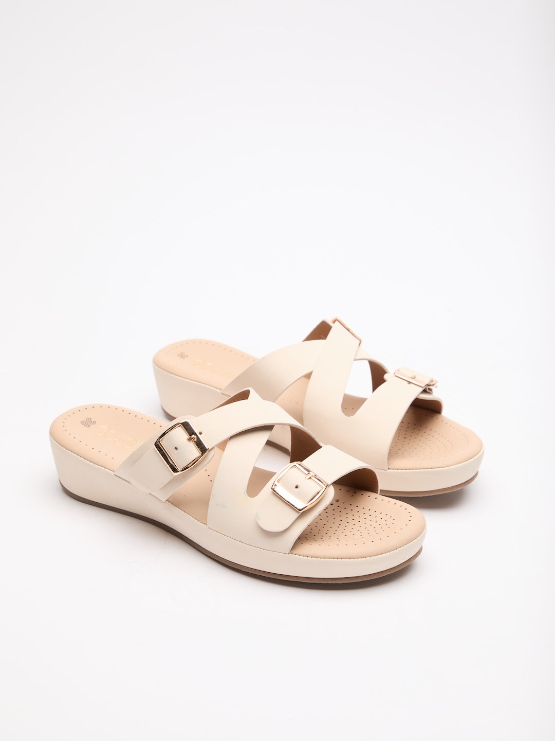 Harlow Buckle Flats