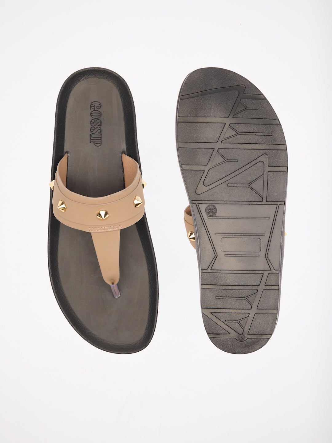 Rebel Studded Flats