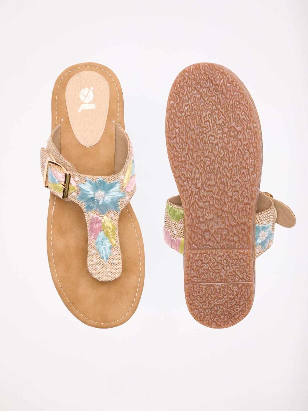 Raffia Affair Thongs