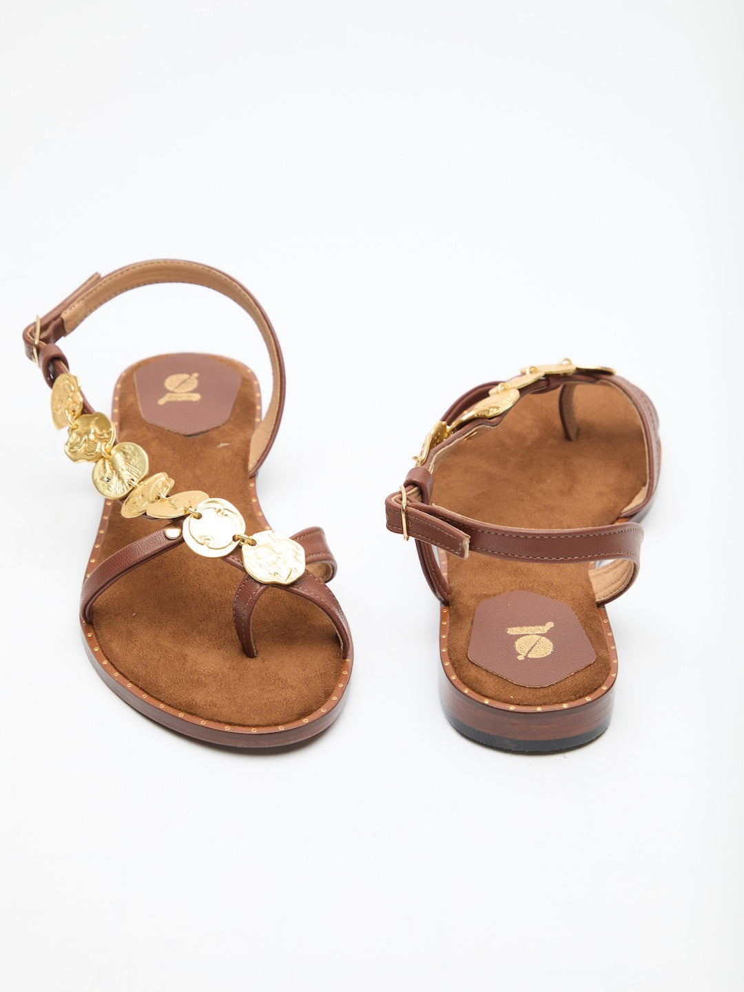 Coin Trail Sandals