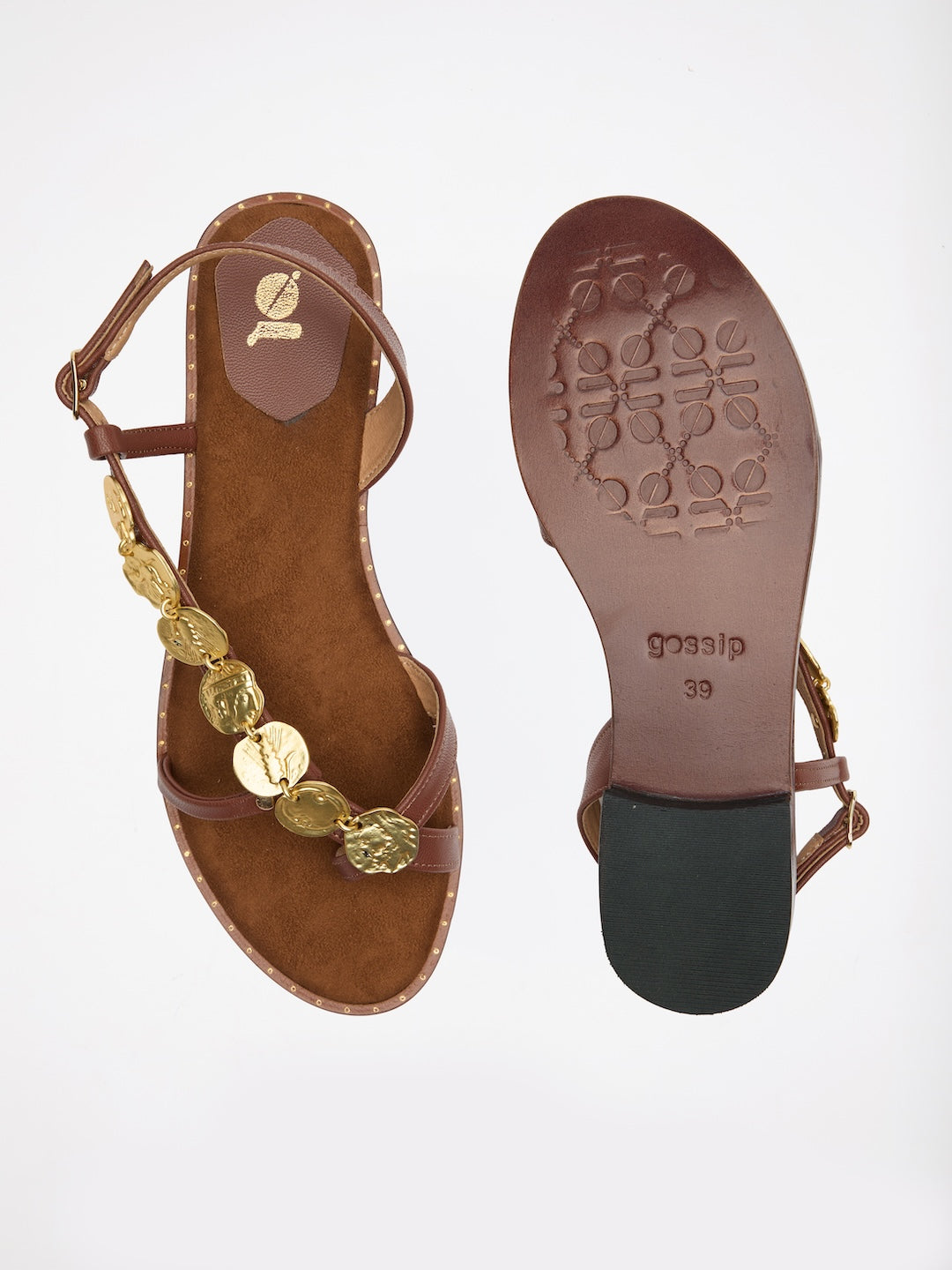 Coin Trail Sandals