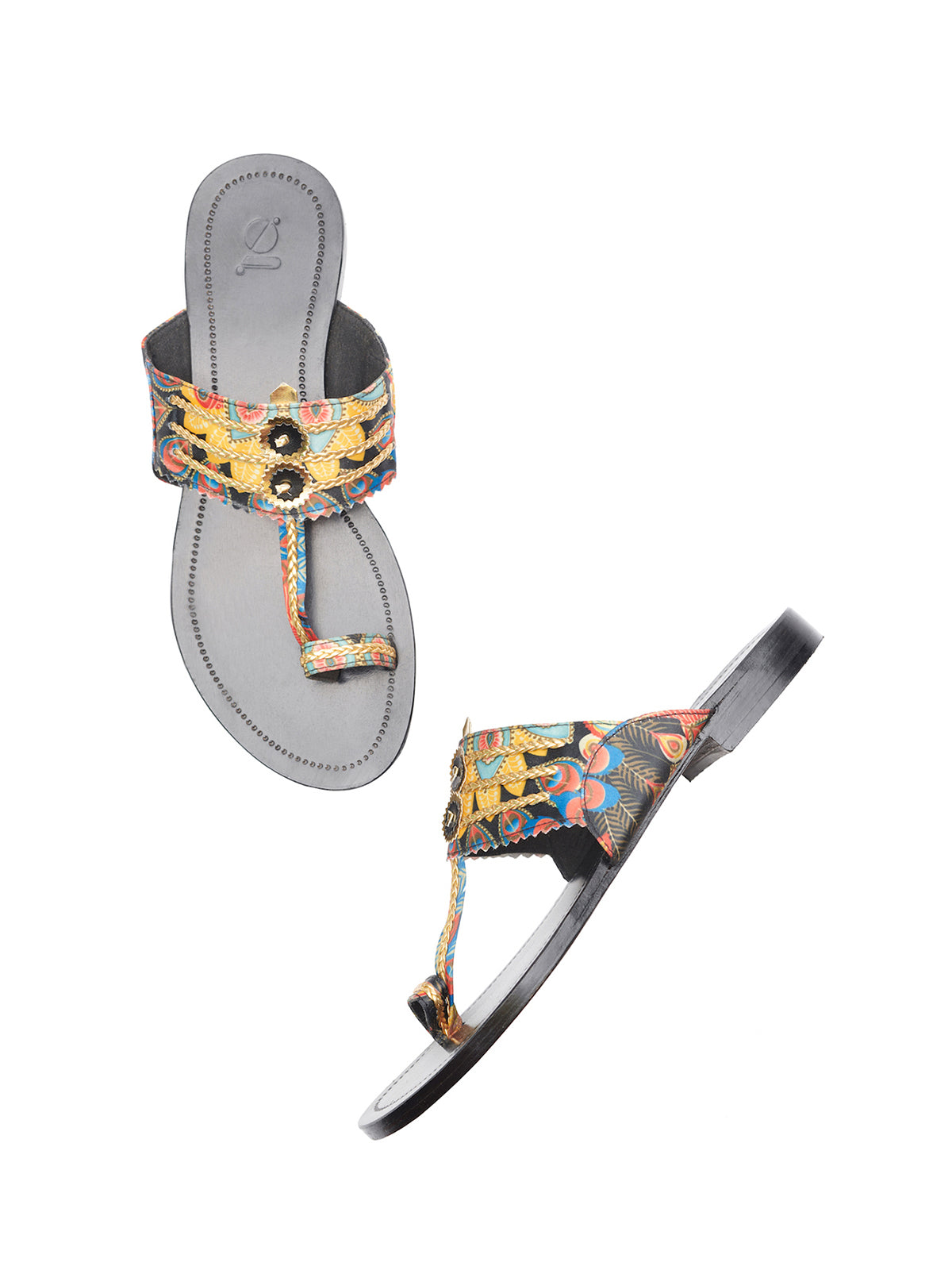 Phulkari Pop Kolhapuris