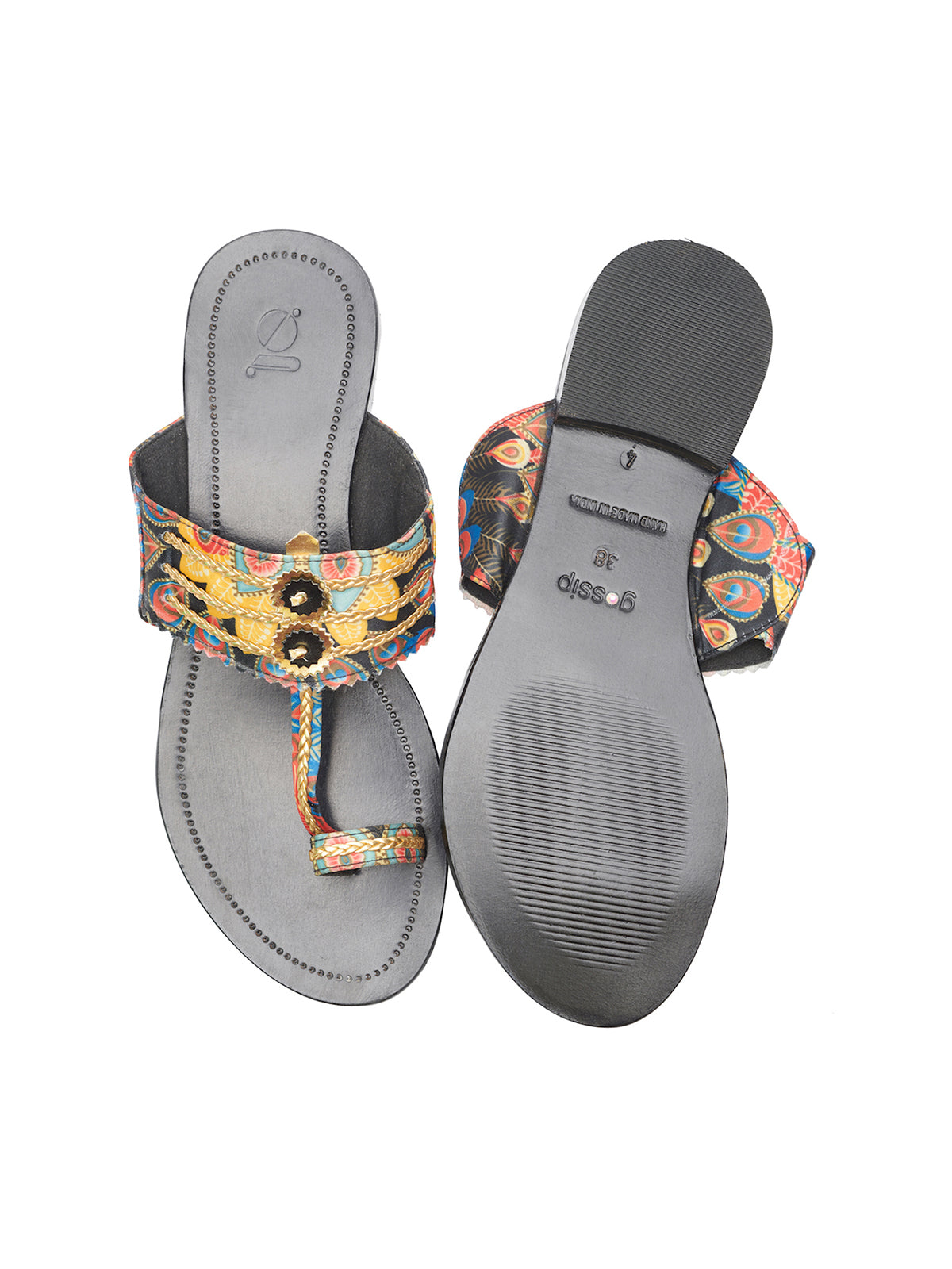 Phulkari Pop Kolhapuris