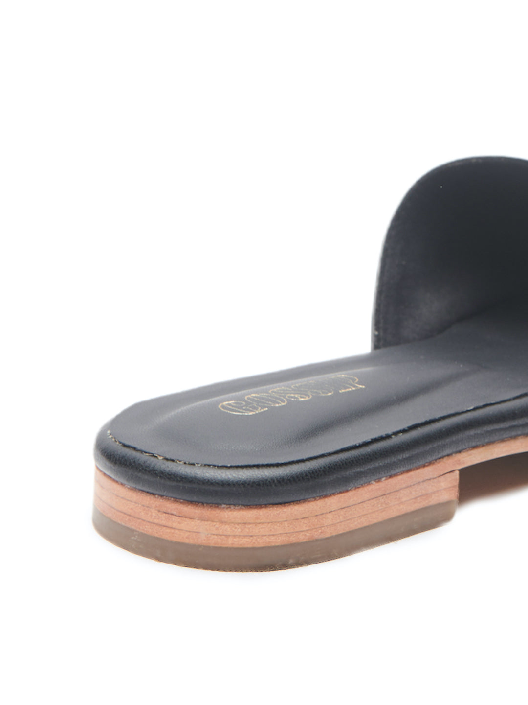 TWIRL SQUARE TOE SLIDES