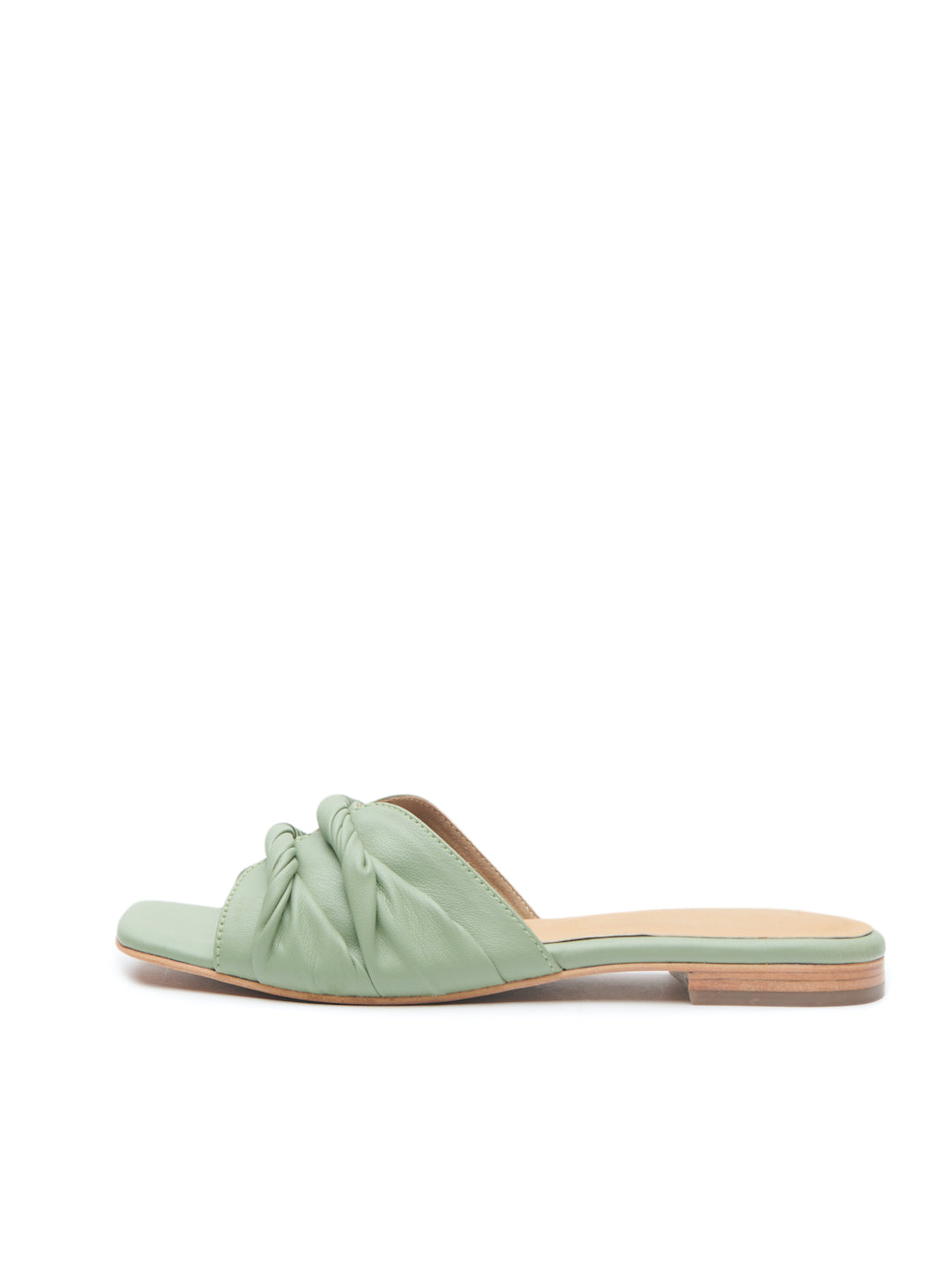 TWIRL SQUARE TOE SLIDES