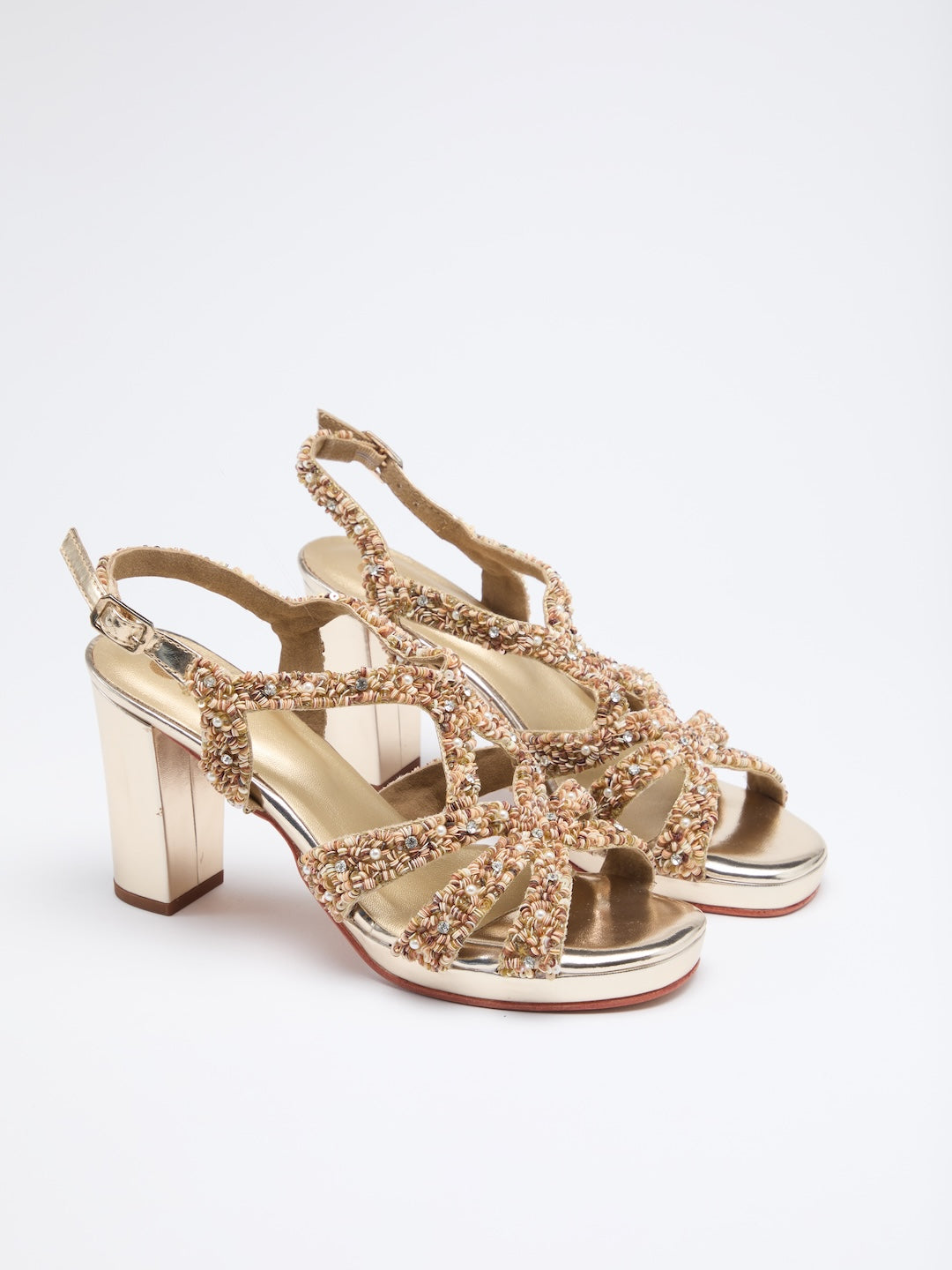 HERITAGE BEADED SANDAL