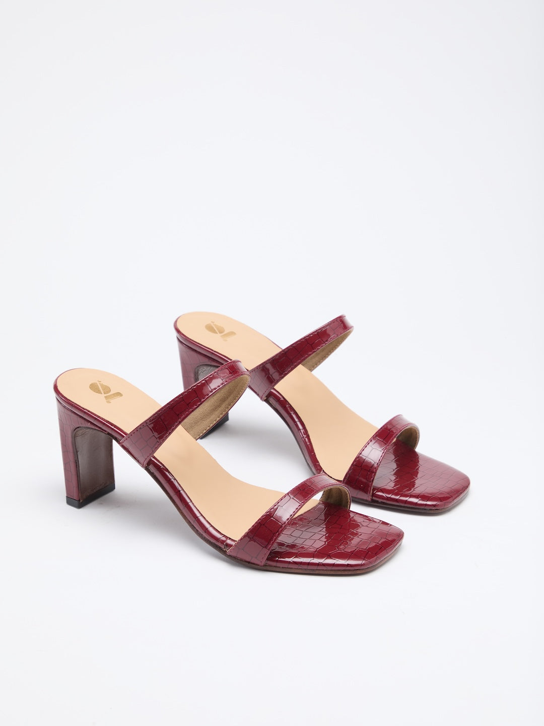 Scarlet Whisper Heels