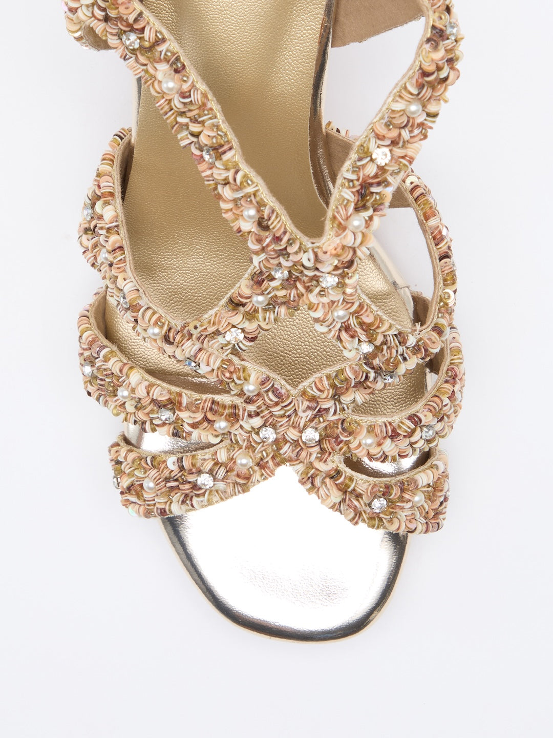 HERITAGE BEADED SANDAL