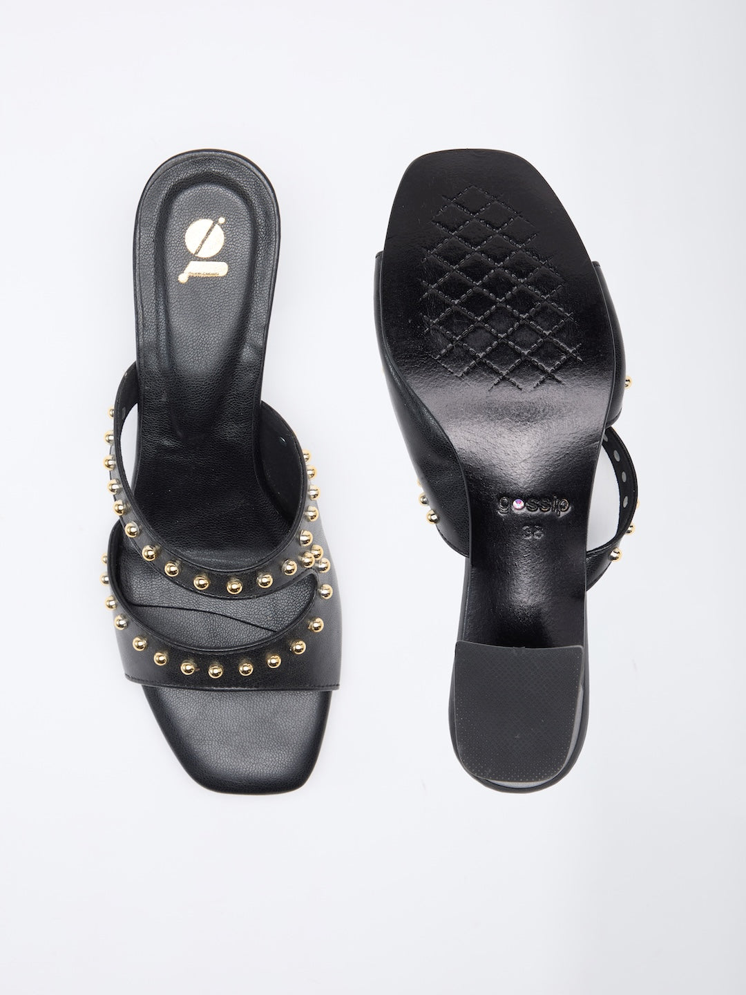 STELLAR STUDDED HEELS