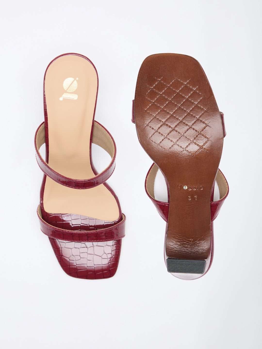 Scarlet Whisper Heels