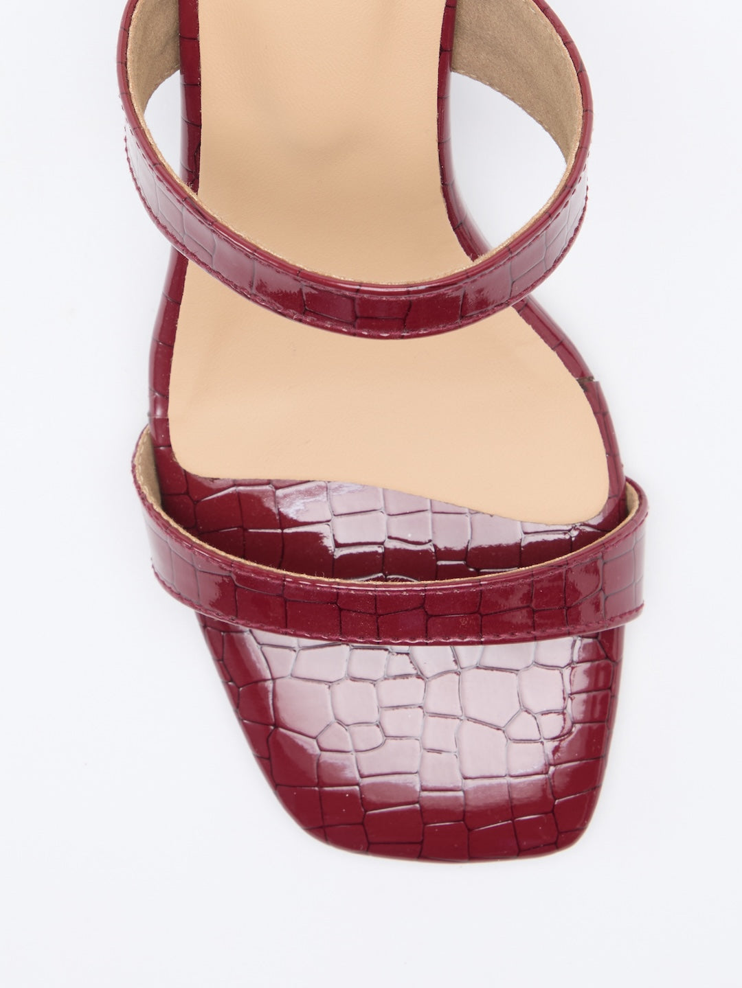 Scarlet Whisper Heels