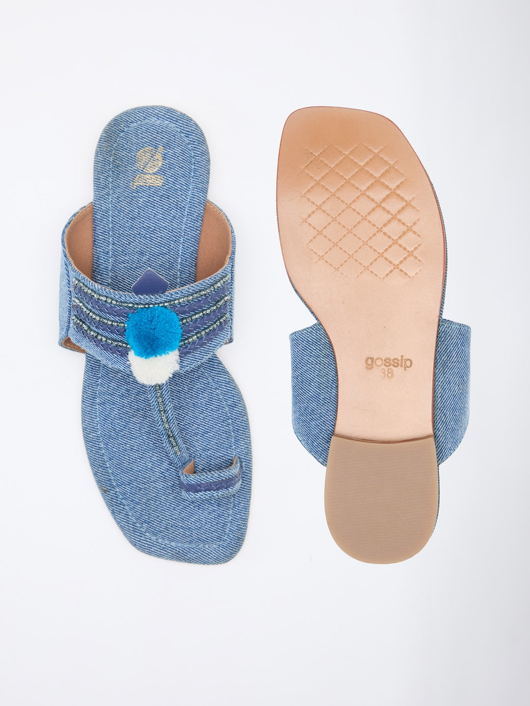 INDIGO BLOOM KOLHAPURIS