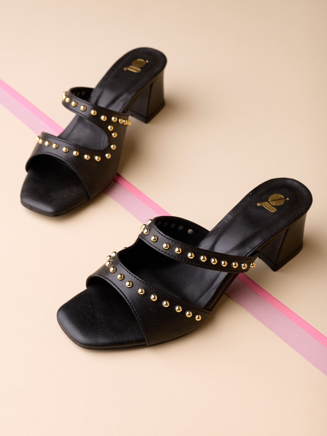 STELLAR STUDDED HEELS