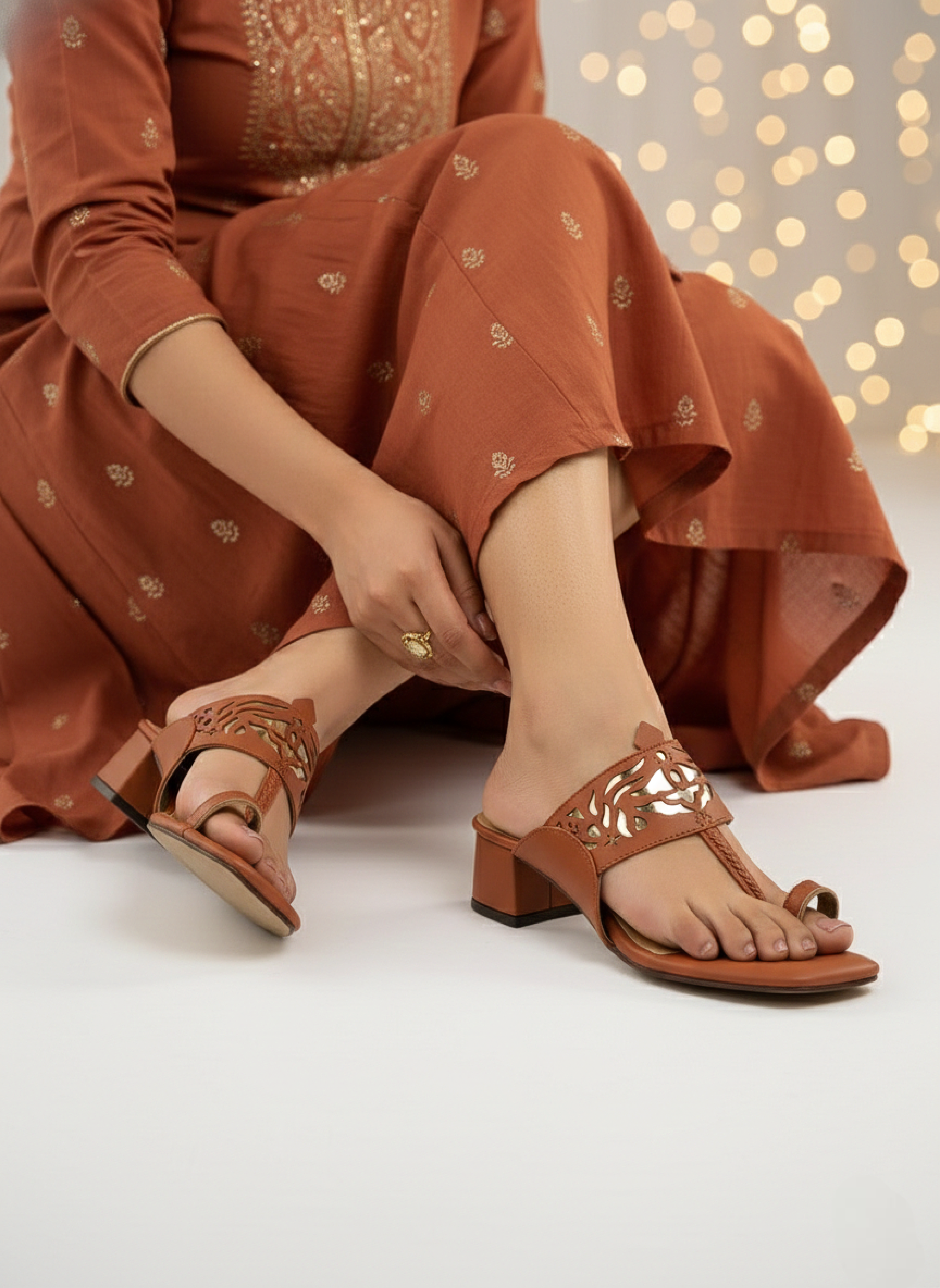 Charminar Kolhapuri Heels